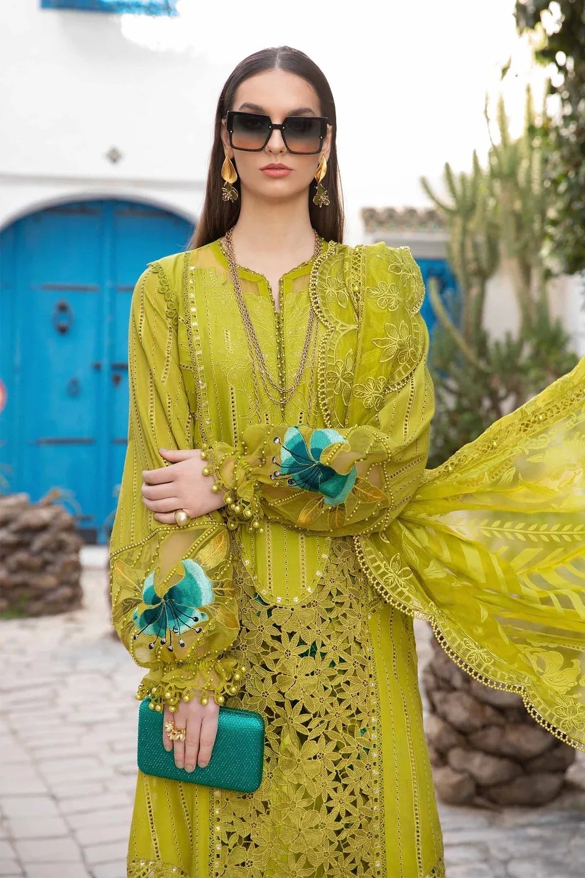 Maria B - D-2408-A - Lawn - Rang-e-Khaas