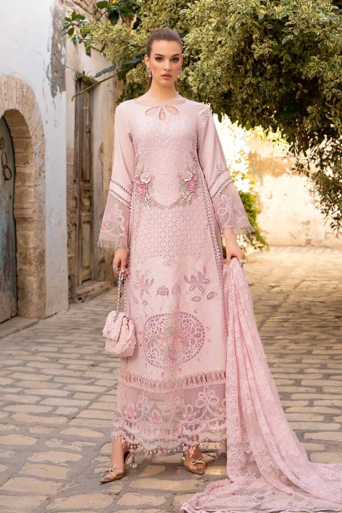 Maria B - D-2411-A - Lawn - Rang-e-Khaas