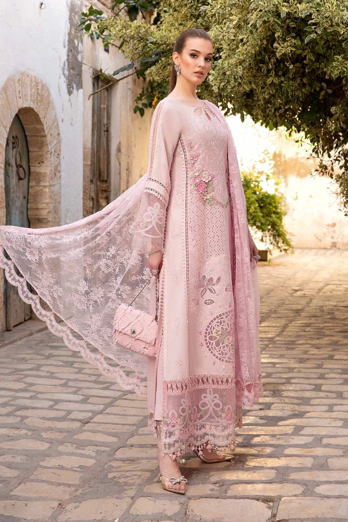 Maria B - D-2411-A - Lawn - Rang-e-Khaas