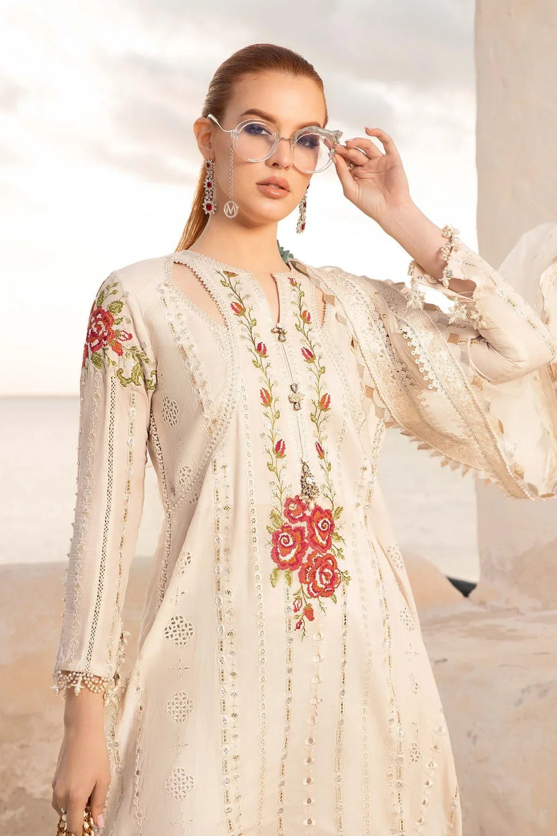 Maria B - D-2412-A - Lawn - Rang-e-Khaas