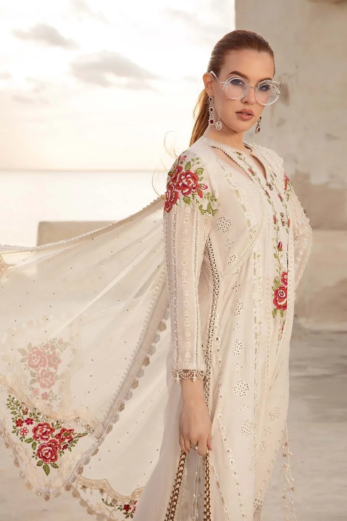 Maria B - D-2412-A - Lawn - Rang-e-Khaas