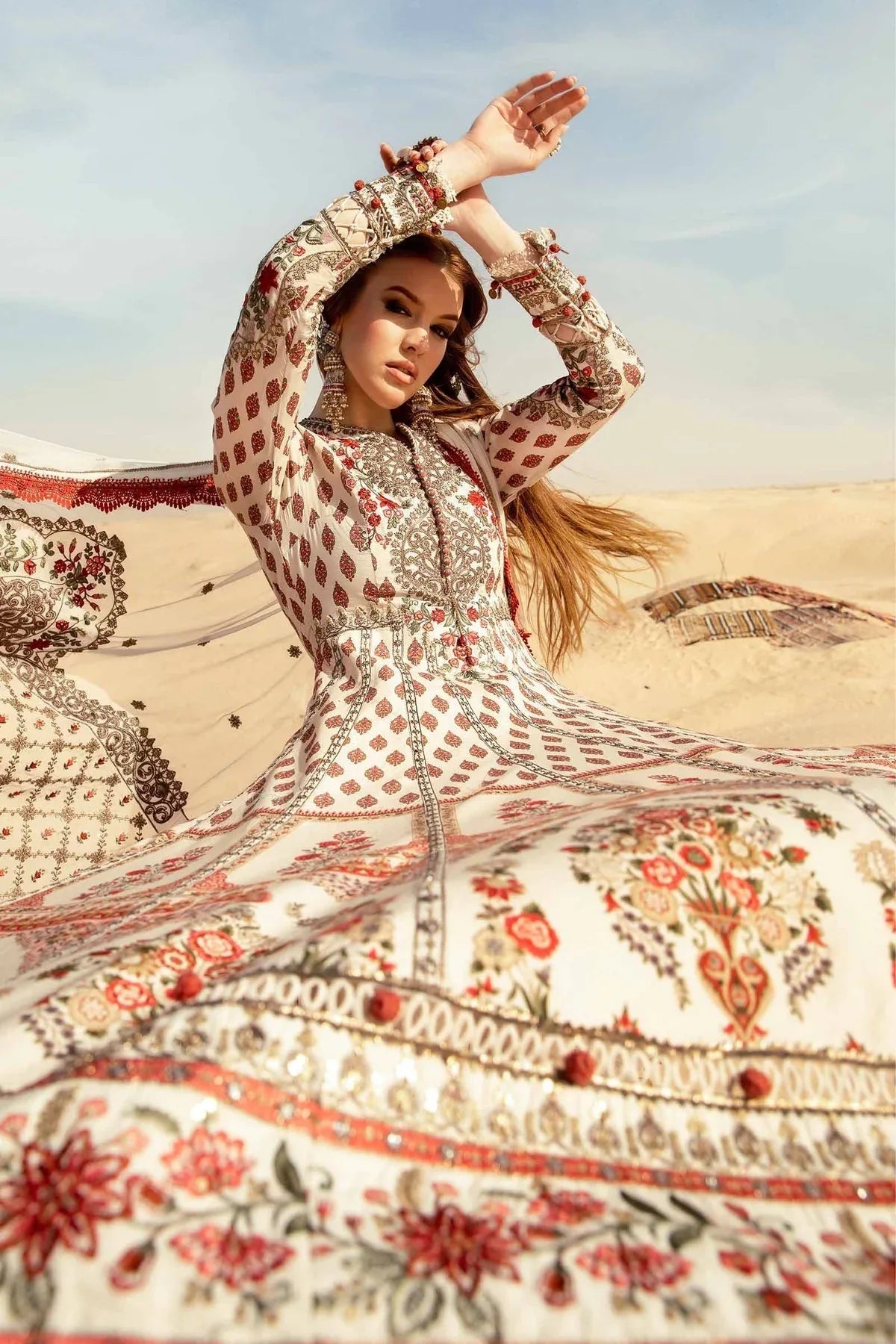 Maria B - D-2413-A - Lawn - Rang-e-Khaas