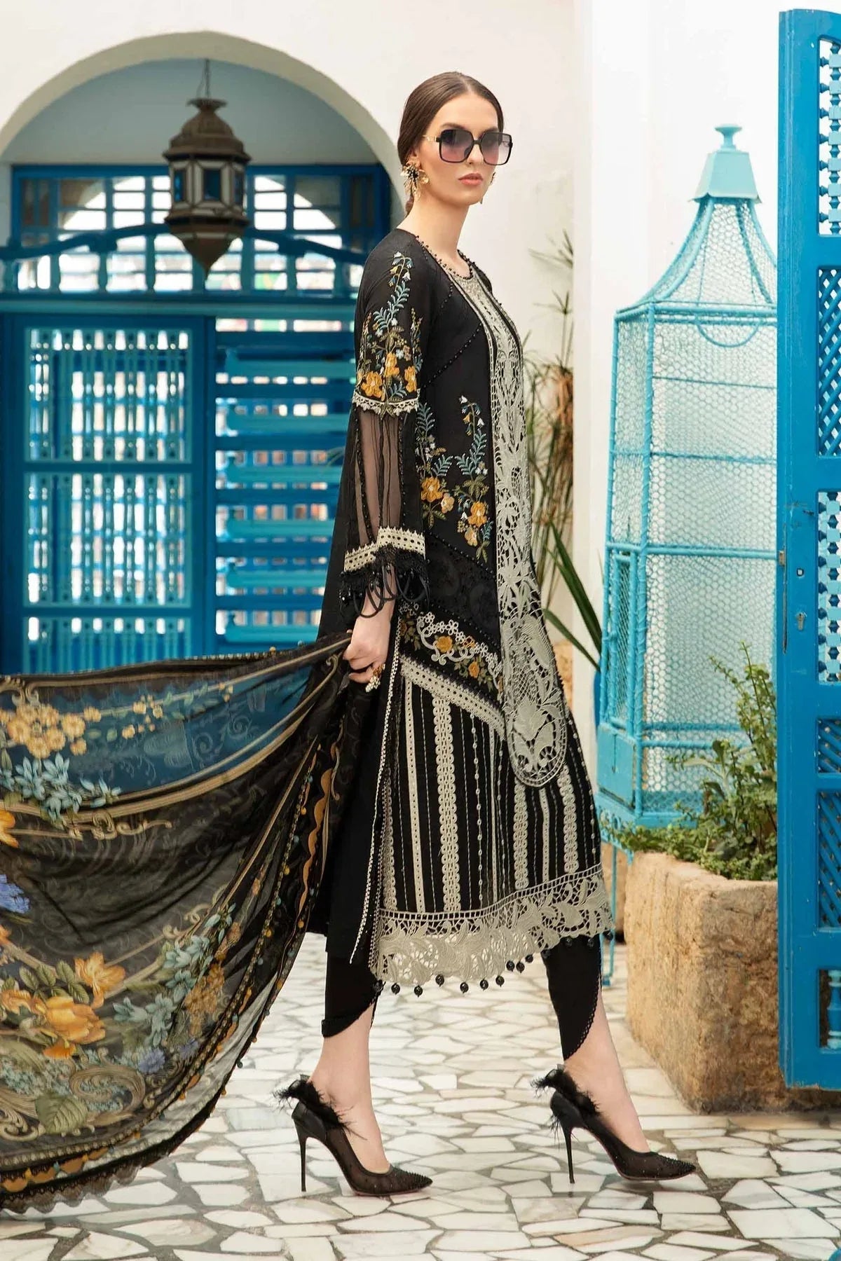 Maria B - D-2415-B- Lawn - Rang-e-Khaas