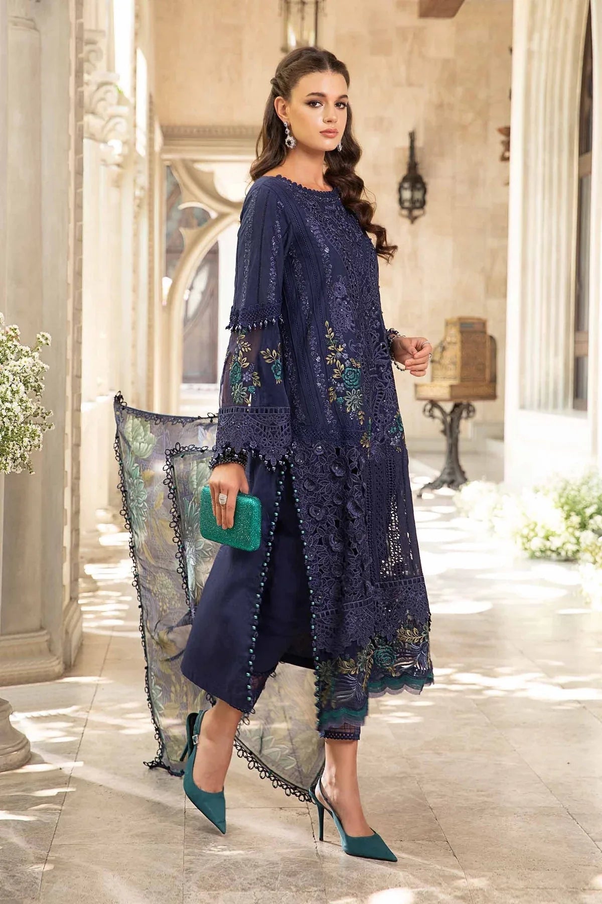 Maria B | EID LAWN-24-09 - Rang-e-Khaas