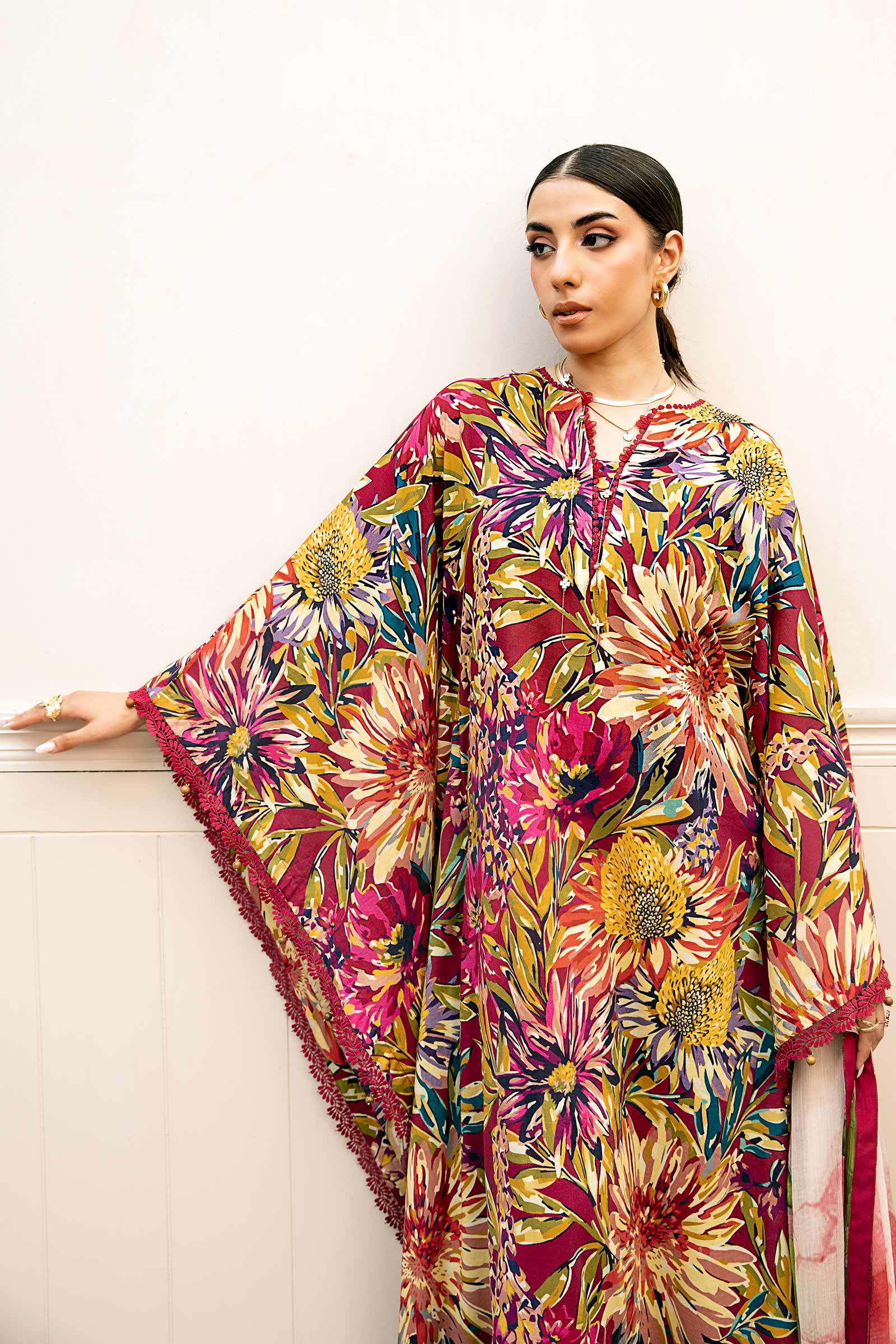 Maria B | Eid Basic Lawn | MB-CUS25-903B - Rang-e-Khaas