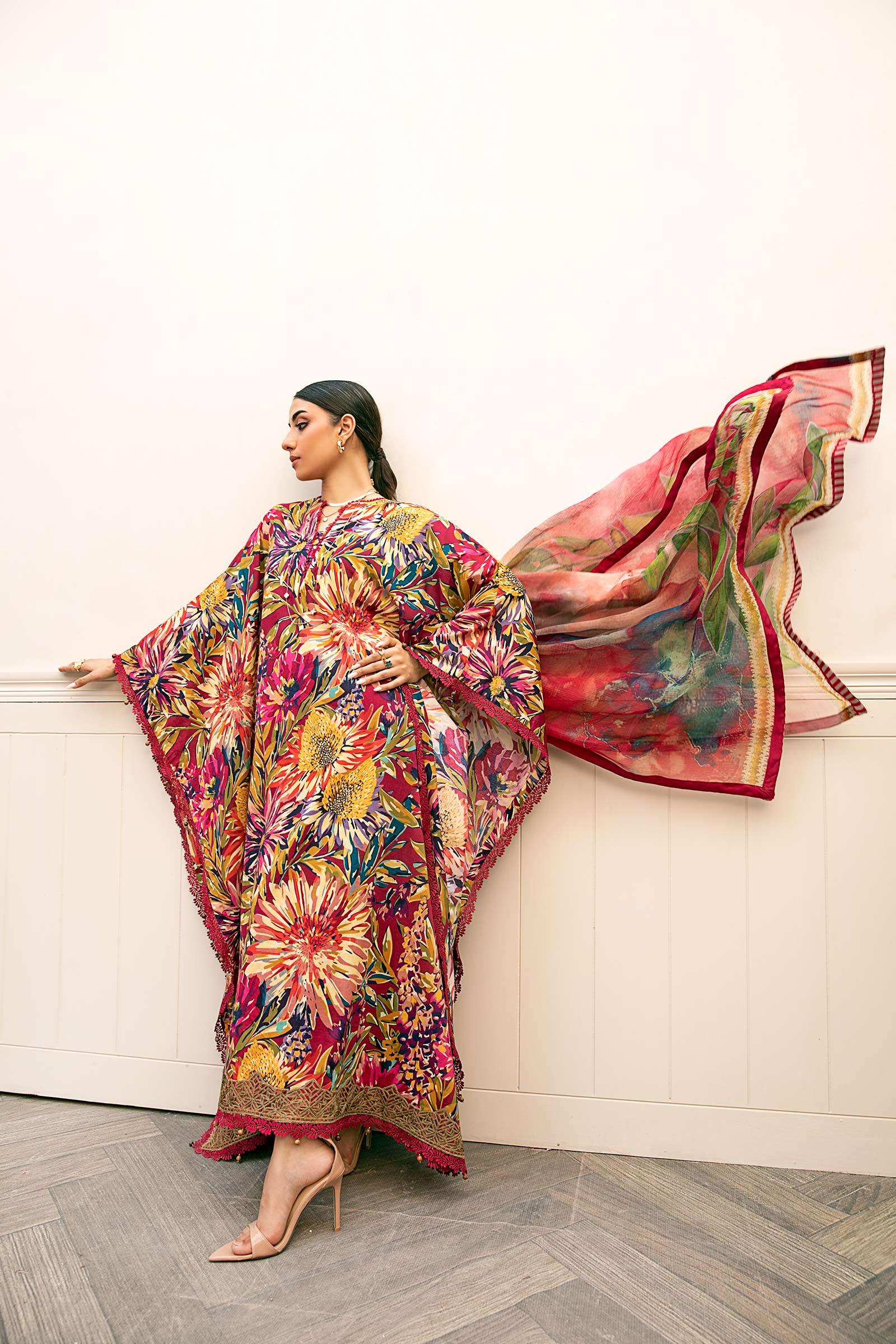 Maria B | Eid Basic Lawn | MB-CUS25-903B - Rang-e-Khaas
