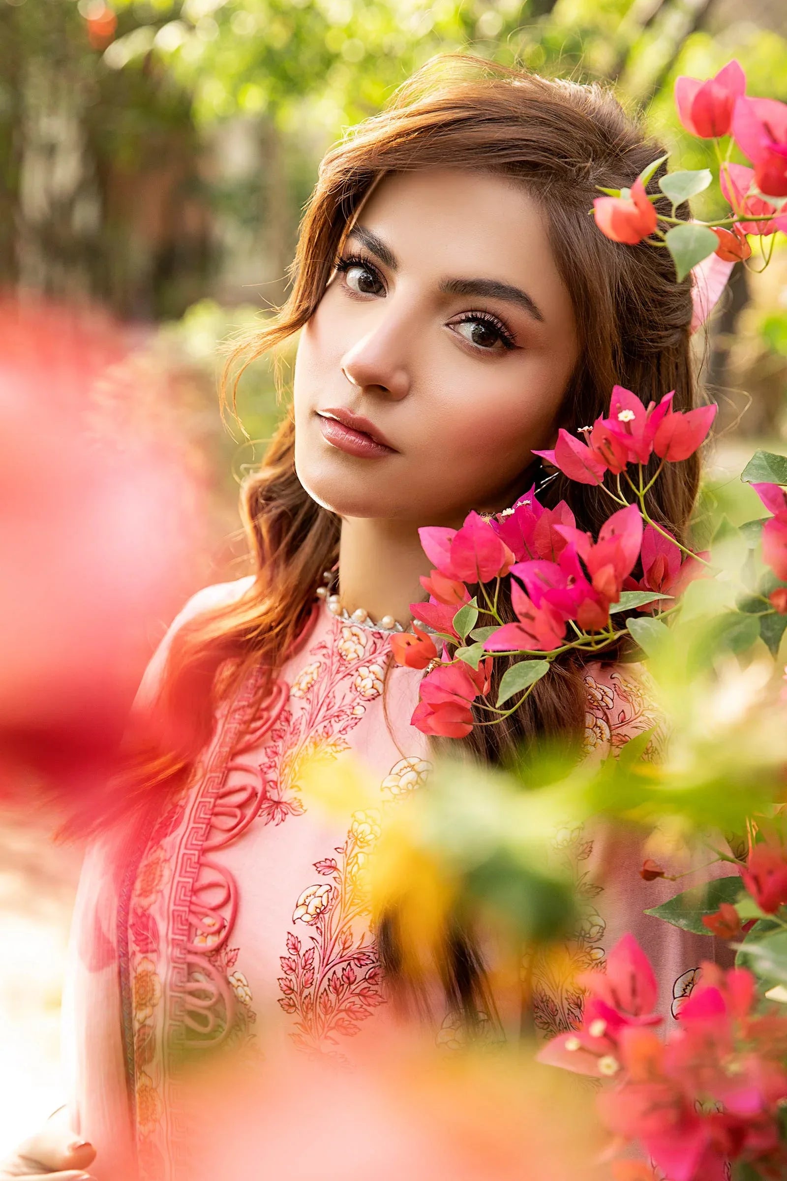 Maria B | Eid Basic Lawn | MB-CUS25-908A - Rang-e-Khaas