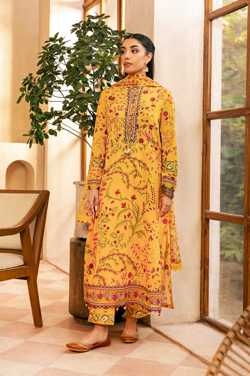 Maria B | Eid Basic Lawn | MB-CUS25-912A - Rang-e-Khaas