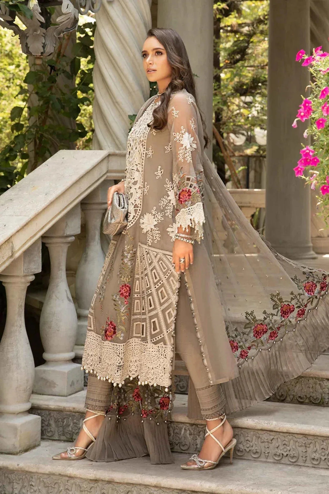 Maria B | Eid Lawn Collection | 01 - Rang-e-Khaas