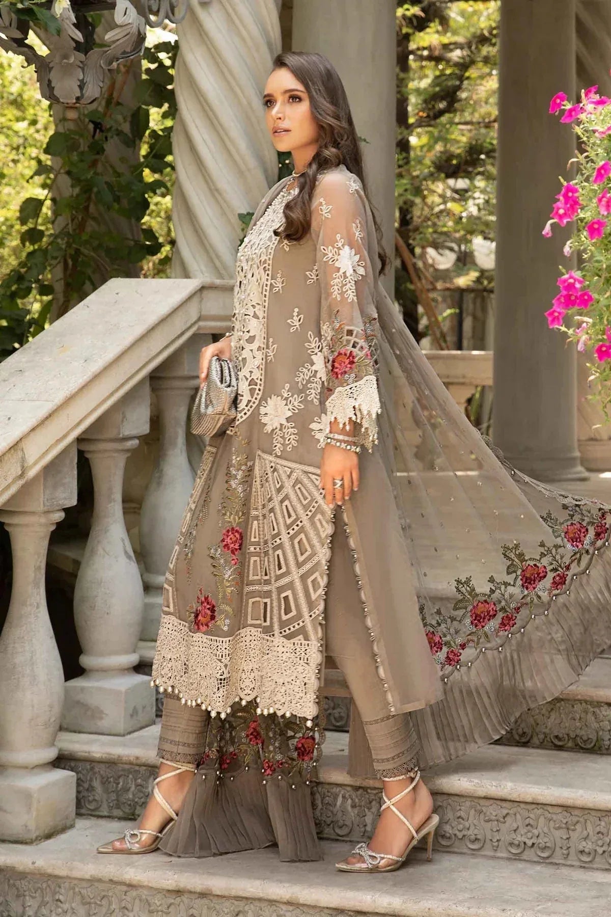 Maria B | Eid Lawn Collection | 01 - Rang-e-Khaas