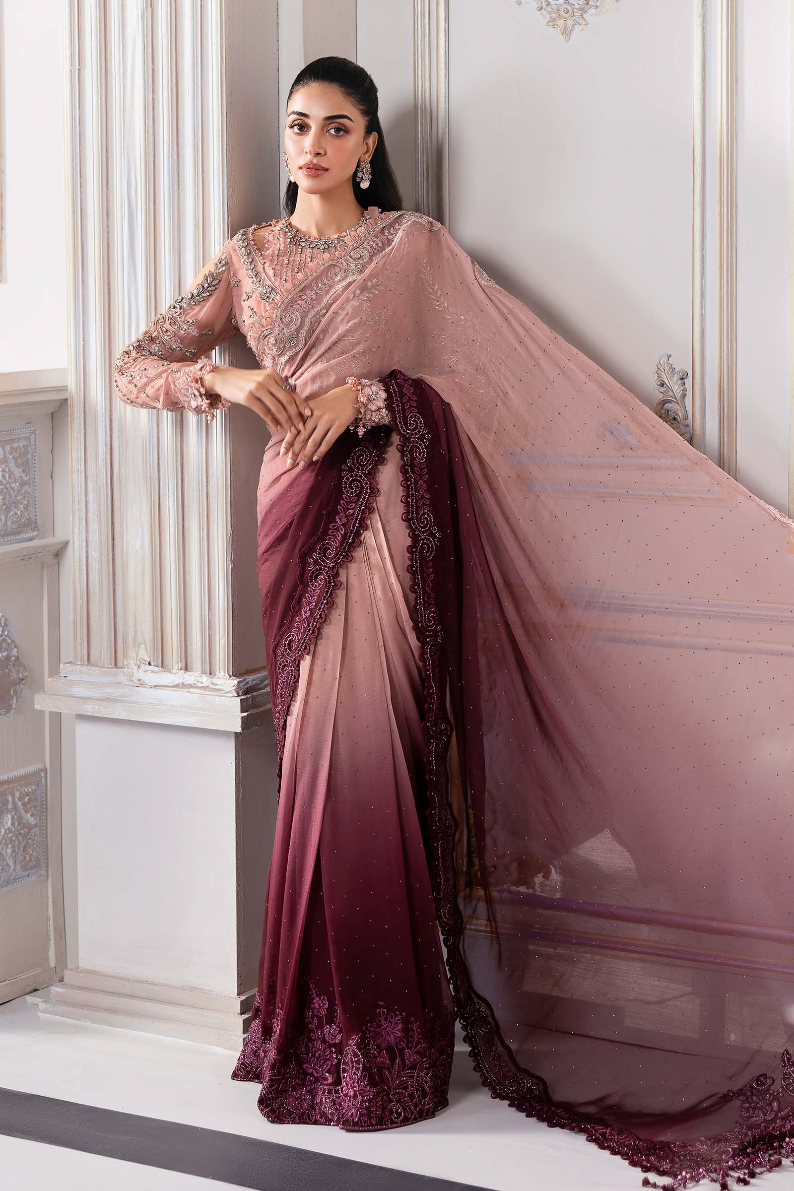 Maria B | Embroidered 2025 | BD-3001 - Rang-e-Khaas