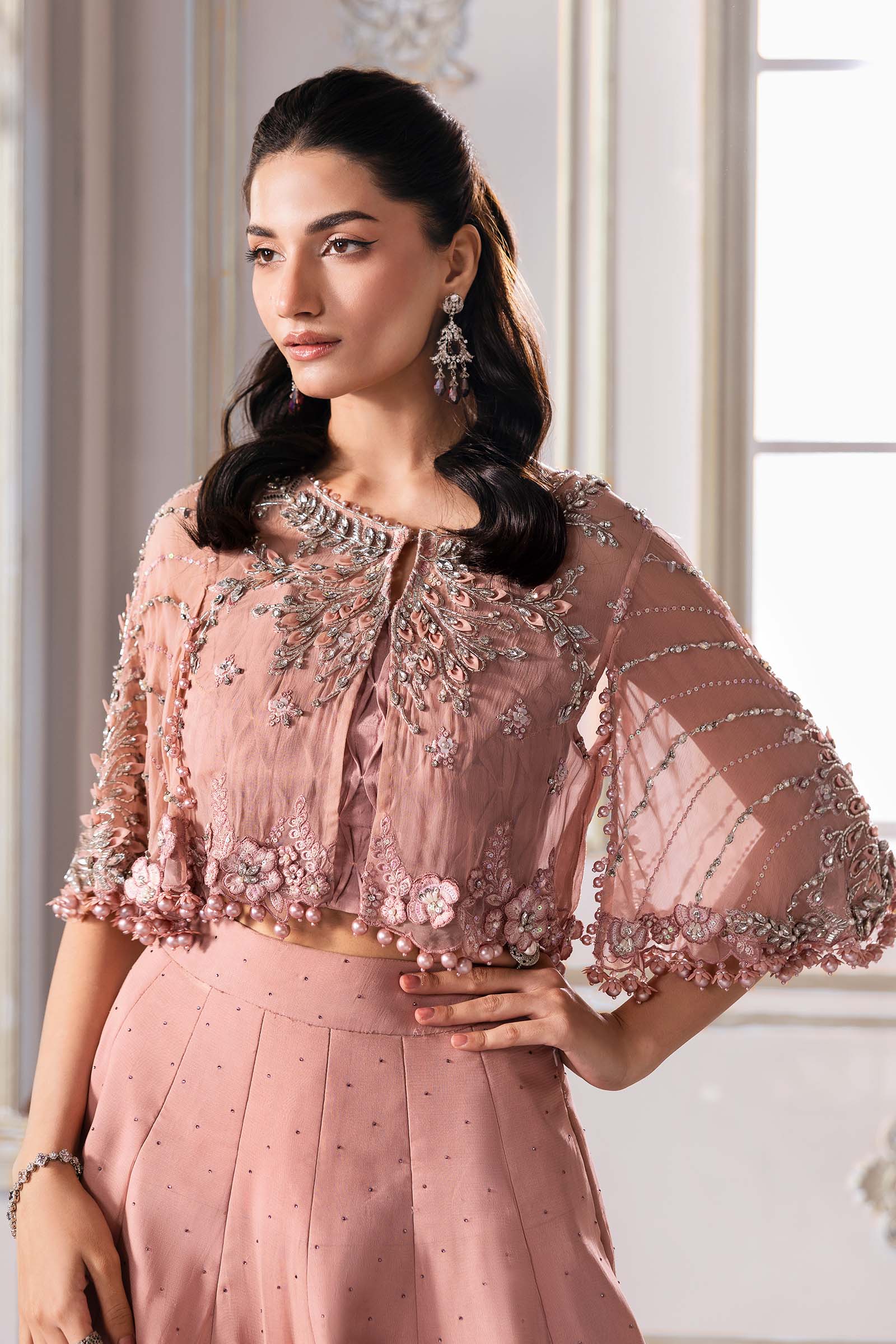 Maria B | Embroidered 2025 | BD-3001 - Rang-e-Khaas