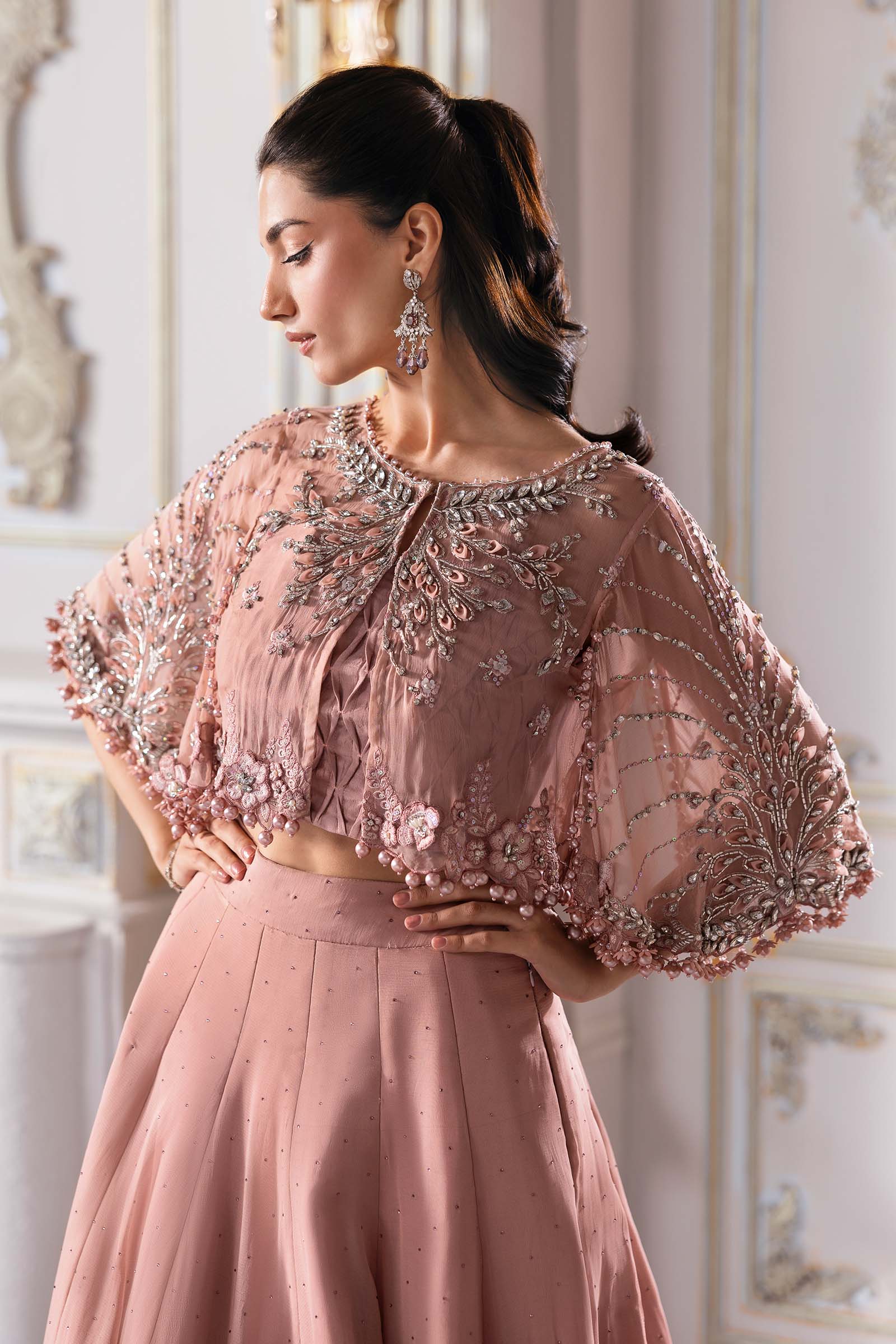 Maria B | Embroidered 2025 | BD-3001 - Rang-e-Khaas
