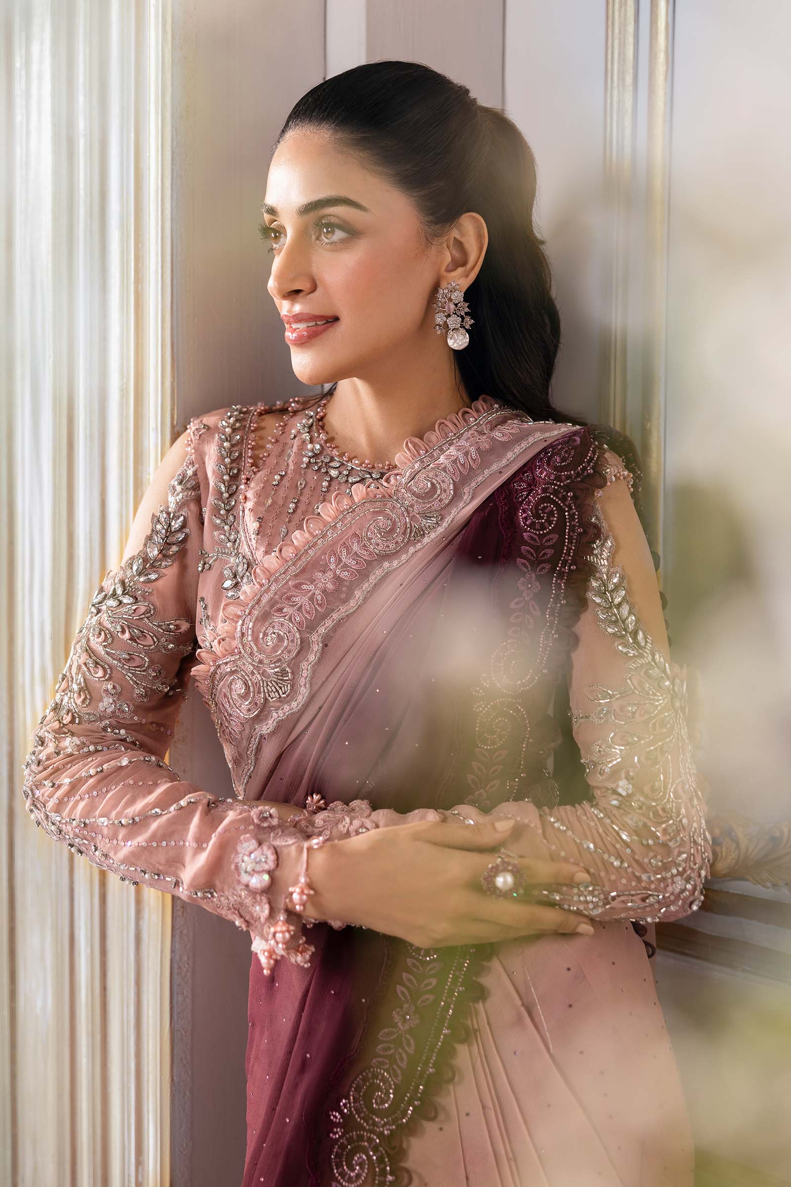 Maria B | Embroidered 2025 | BD-3001 - Rang-e-Khaas