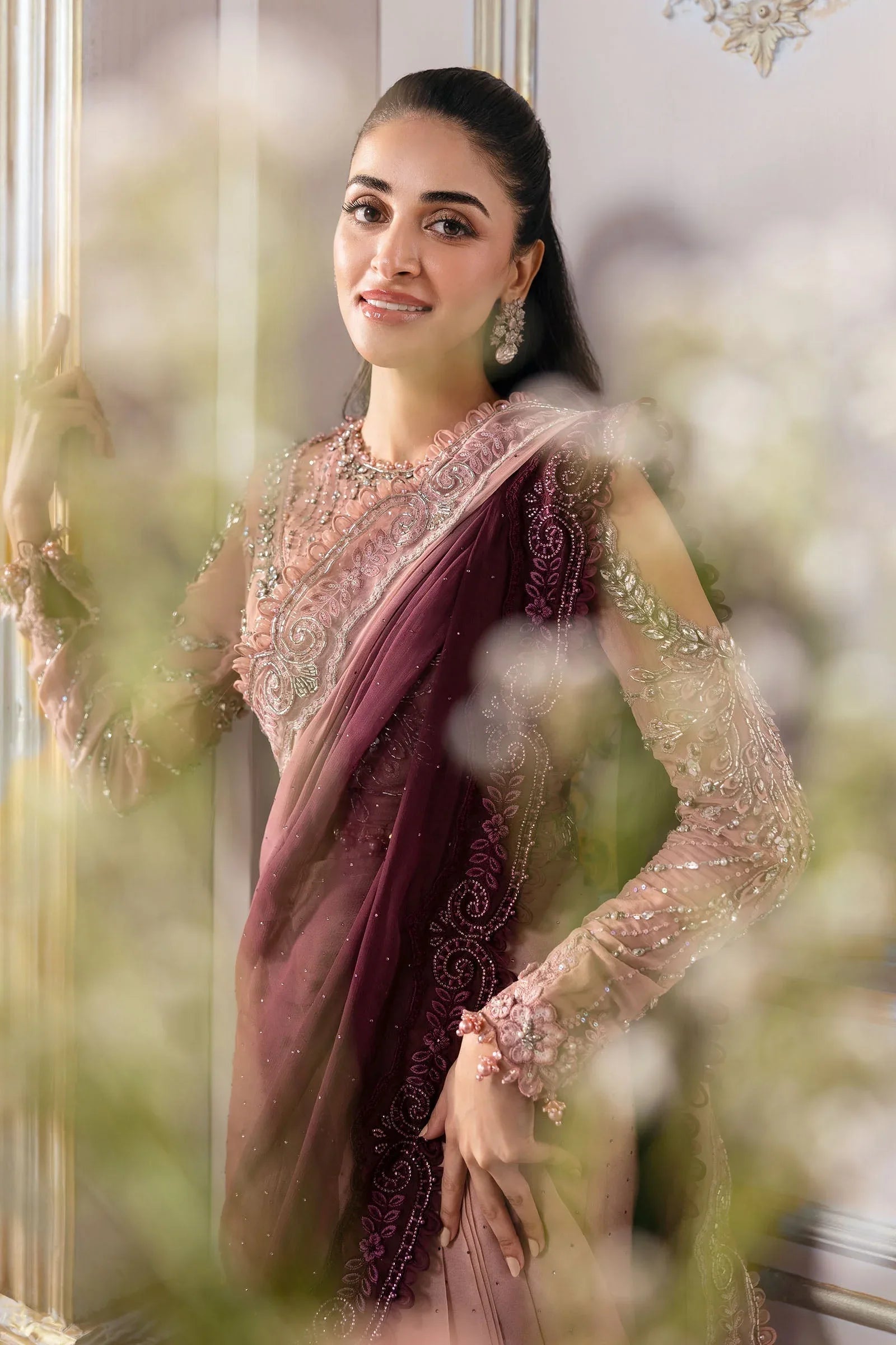 Maria B | Embroidered 2025 | BD-3001 - Rang-e-Khaas