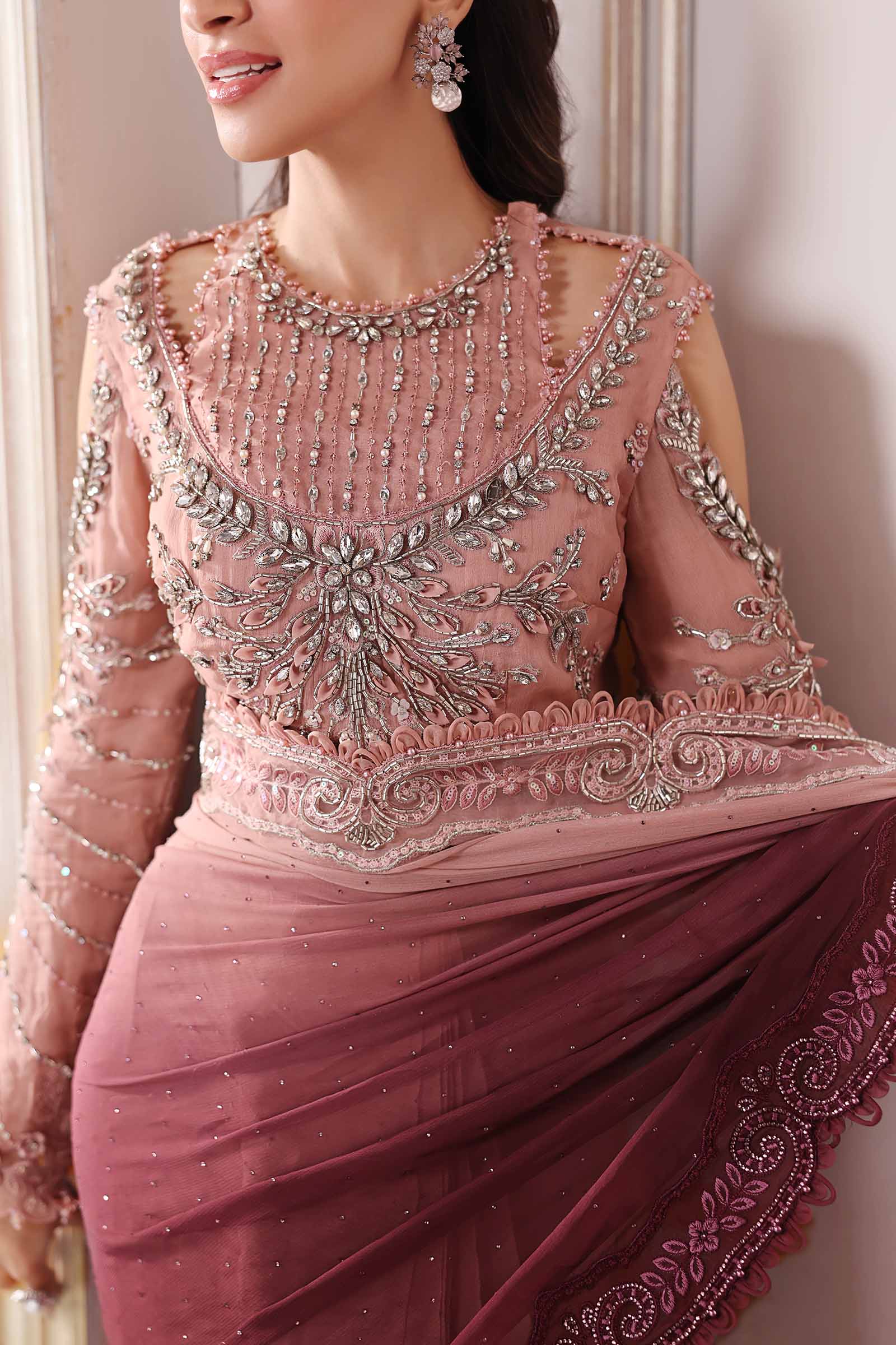 Maria B | Embroidered 2025 | BD-3001 - Rang-e-Khaas