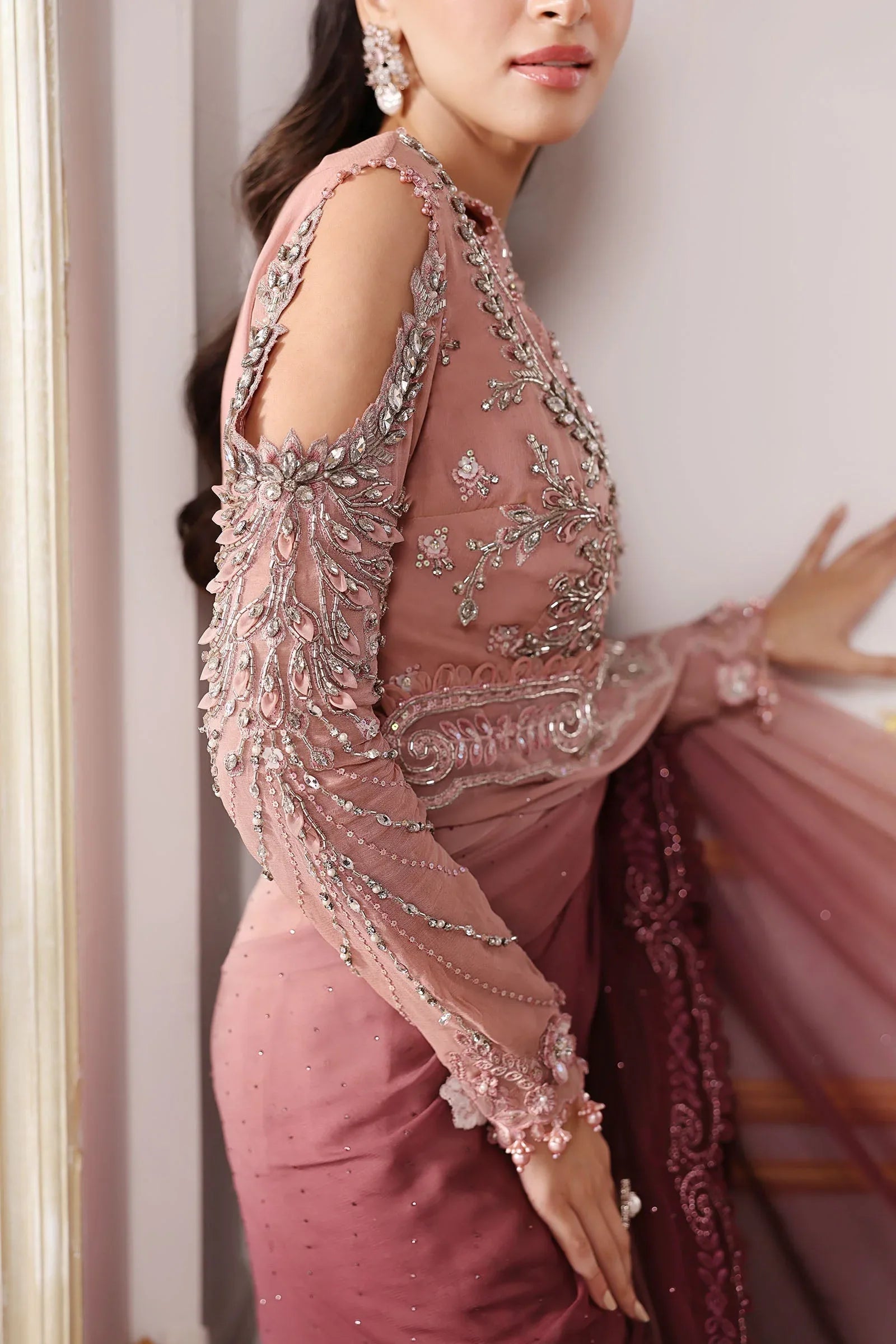 Maria B | Embroidered 2025 | BD-3001 - Rang-e-Khaas