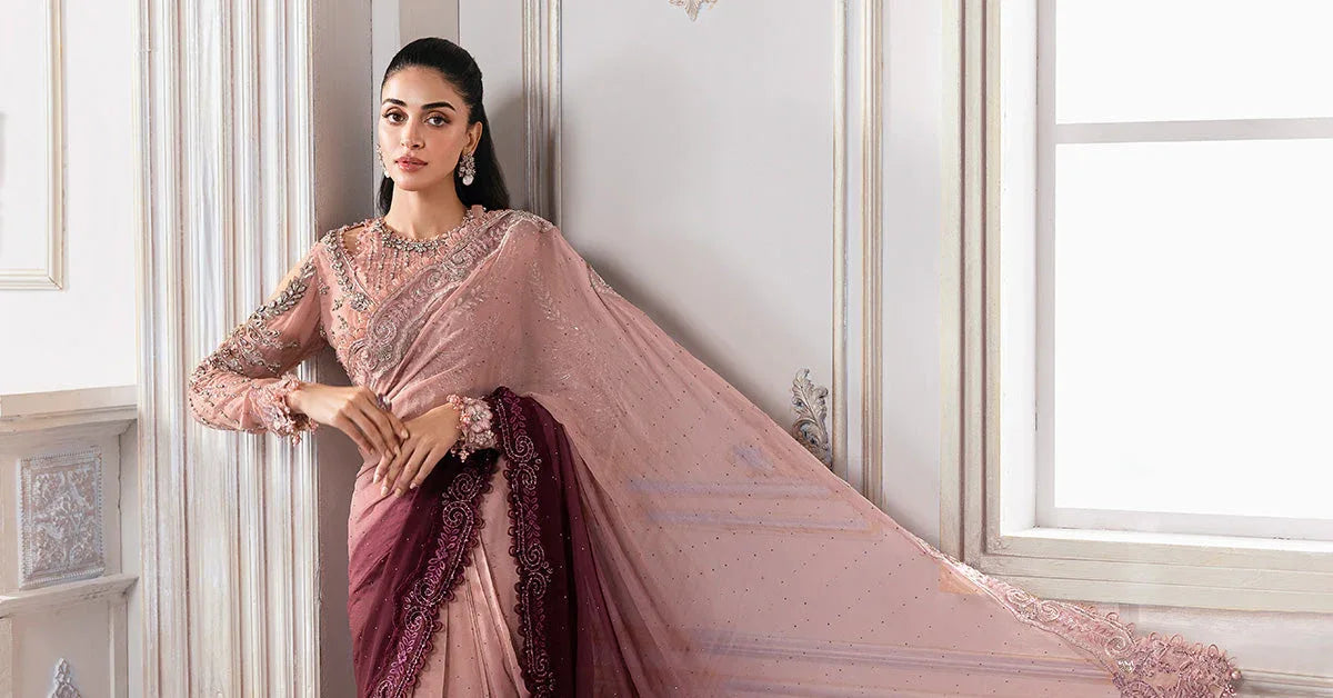 Maria B | Embroidered 2025 | BD-3001 - Rang-e-Khaas