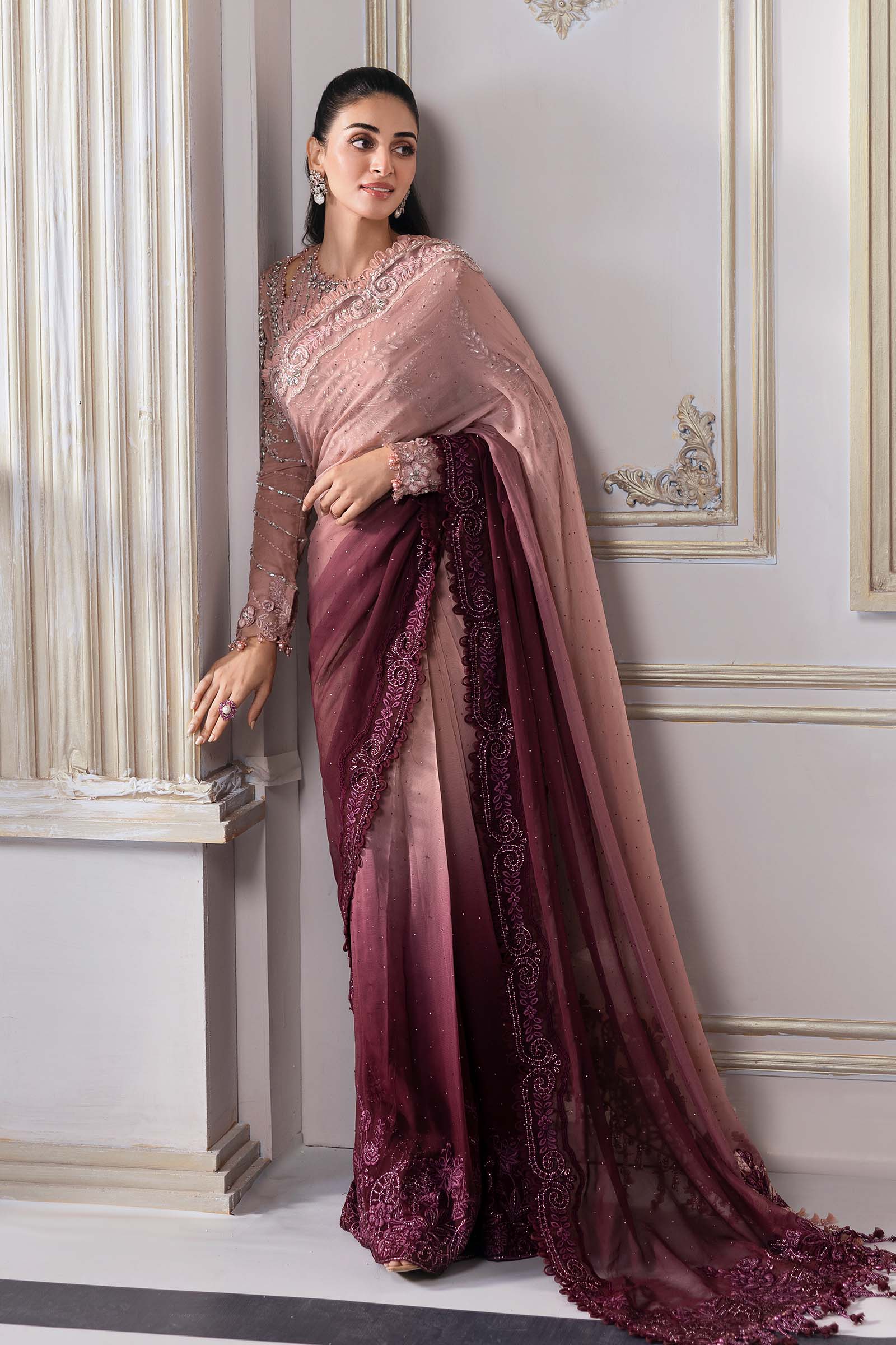 Maria B | Embroidered 2025 | BD-3001 - Rang-e-Khaas