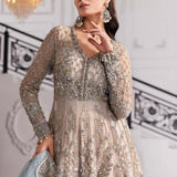 Maria B | Embroidered 2025 | BD-3002 - Rang-e-Khaas