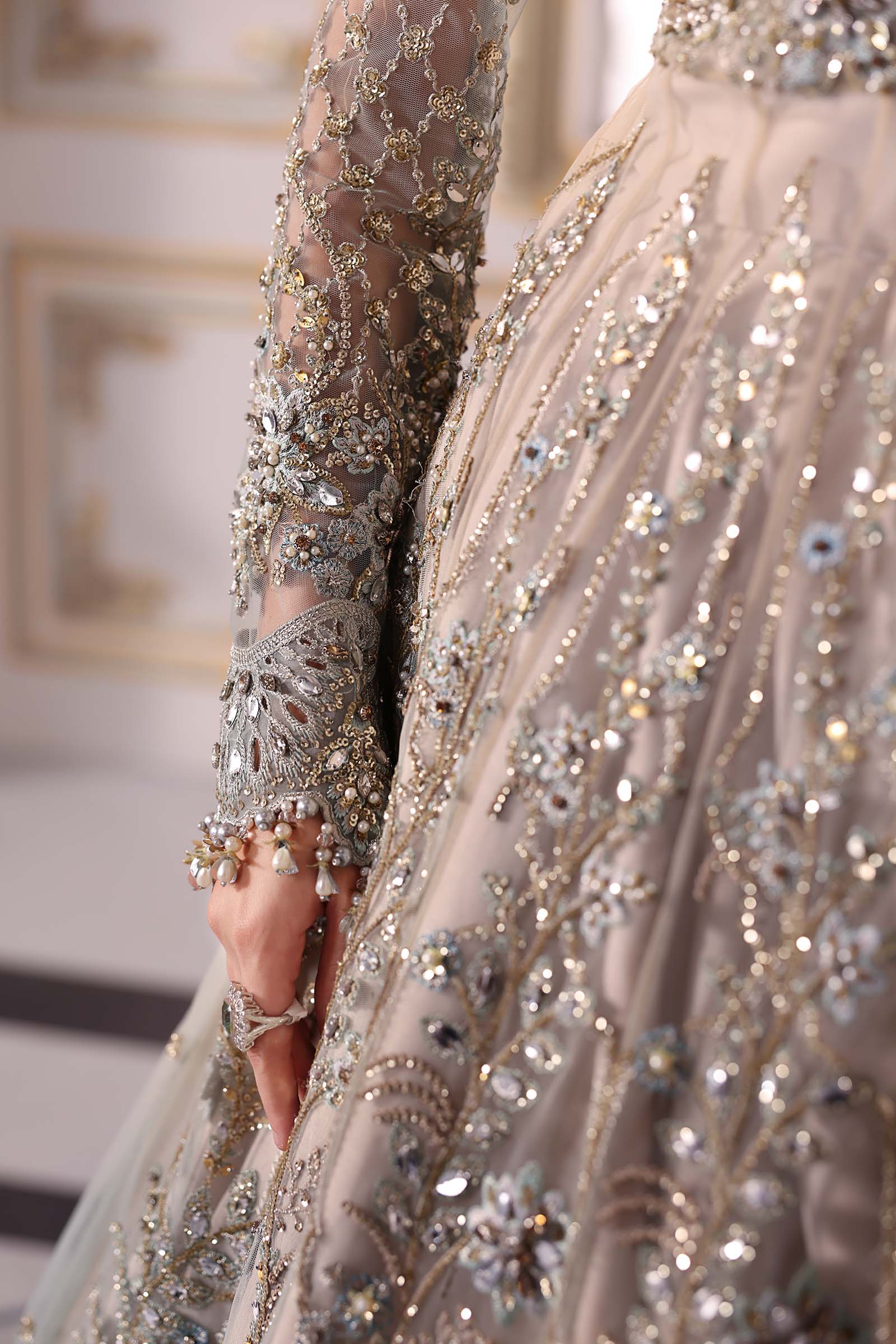 Maria B | Embroidered 2025 | BD-3002 - Rang-e-Khaas