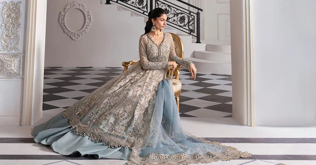 Maria B | Embroidered 2025 | BD-3002 - Rang-e-Khaas