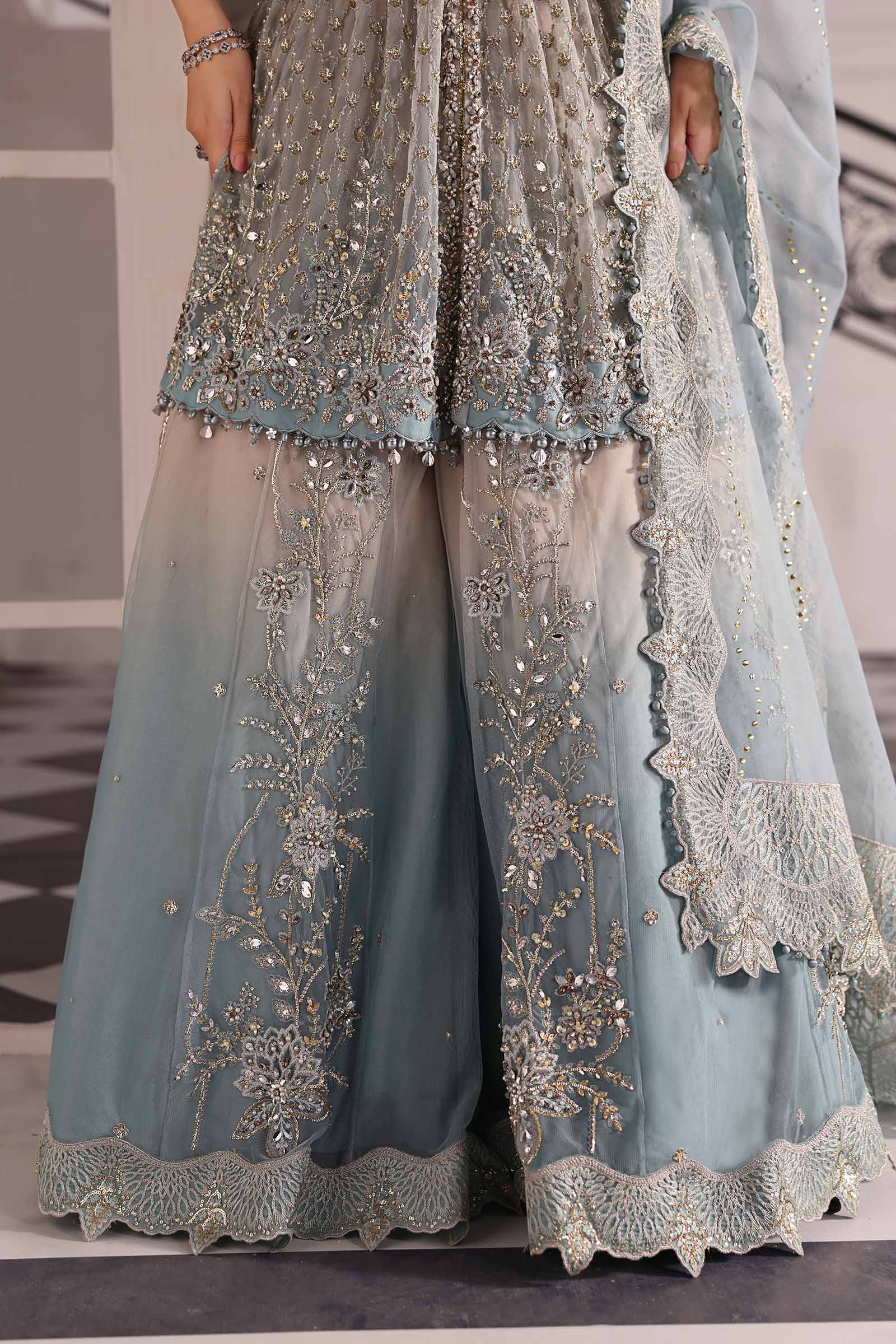 Maria B | Embroidered 2025 | BD-3002 - Rang-e-Khaas