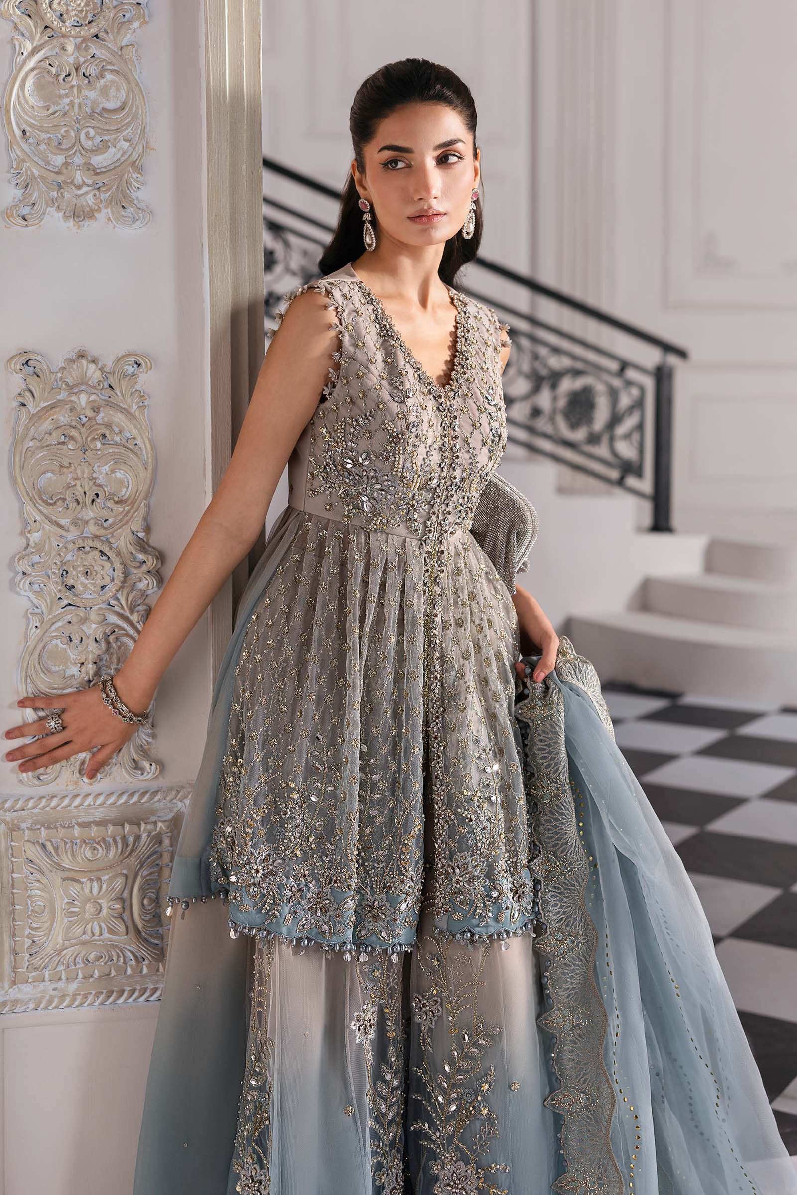 Maria B | Embroidered 2025 | BD-3002 - Rang-e-Khaas
