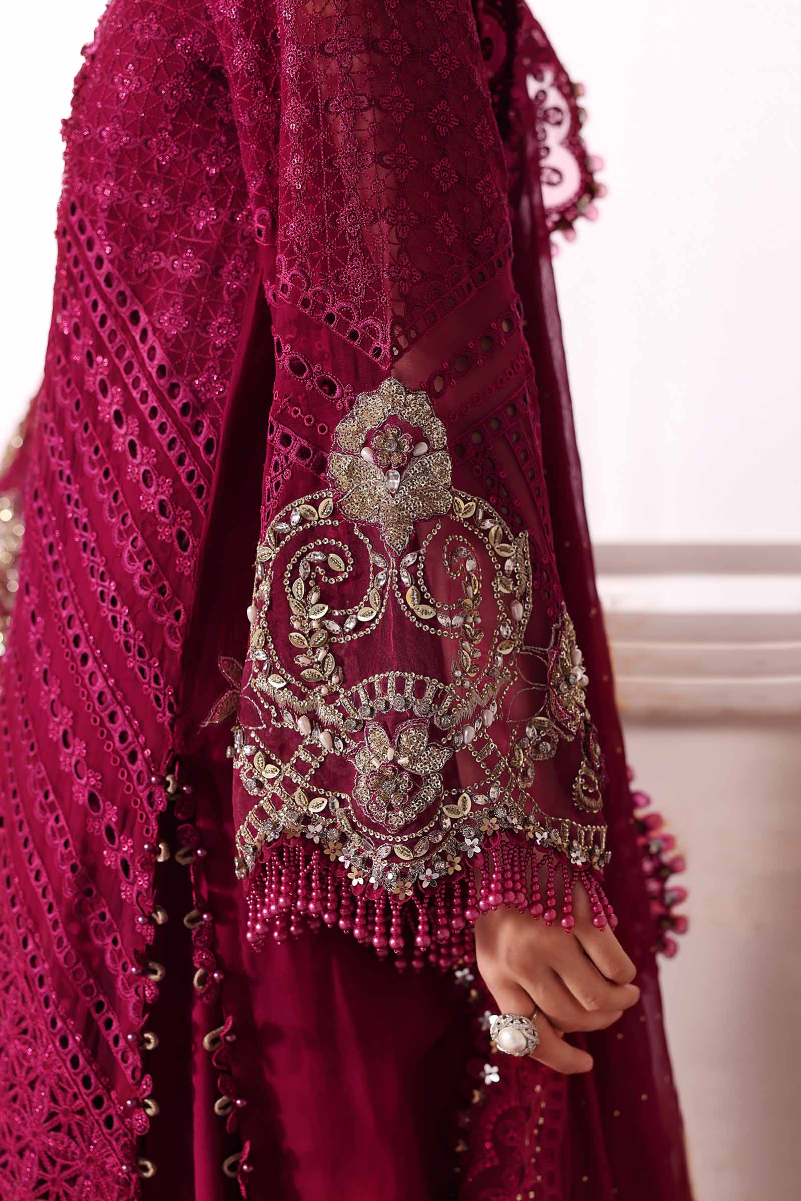 Maria B | Embroidered 2025 | BD-3003 - Rang-e-Khaas