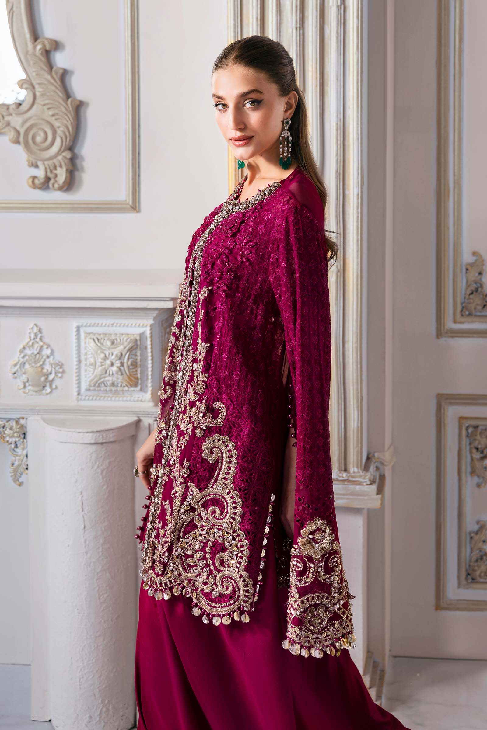 Maria B | Embroidered 2025 | BD-3003 - Rang-e-Khaas