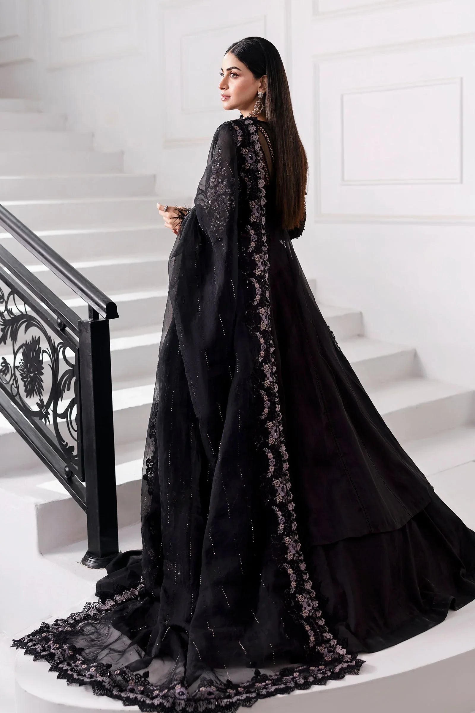 Maria B | Embroidered 2025 | BD-3004 - Rang-e-Khaas