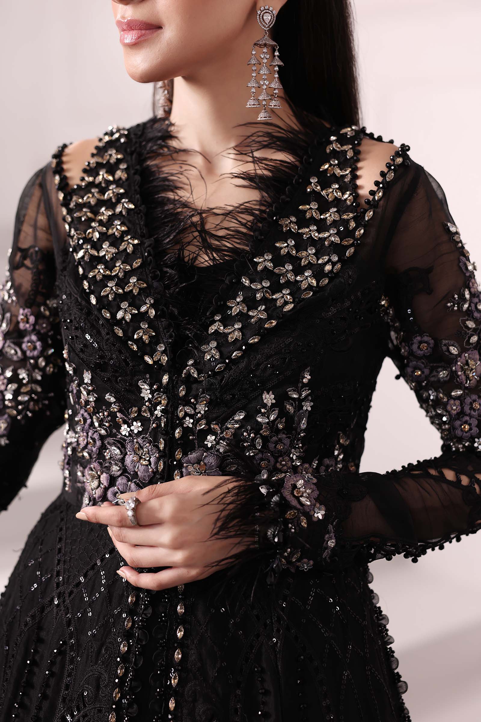 Maria B | Embroidered 2025 | BD-3004 - Rang-e-Khaas