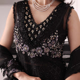 Maria B | Embroidered 2025 | BD-3004 - Rang-e-Khaas