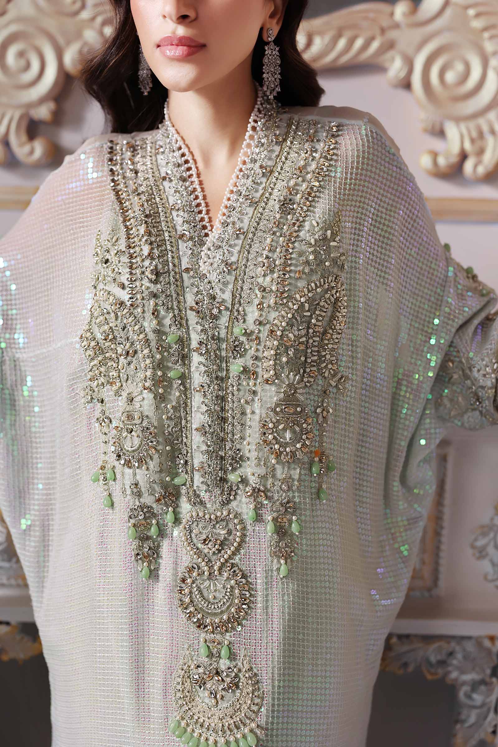 Maria B | Embroidered 2025 | BD-3005 - Rang-e-Khaas