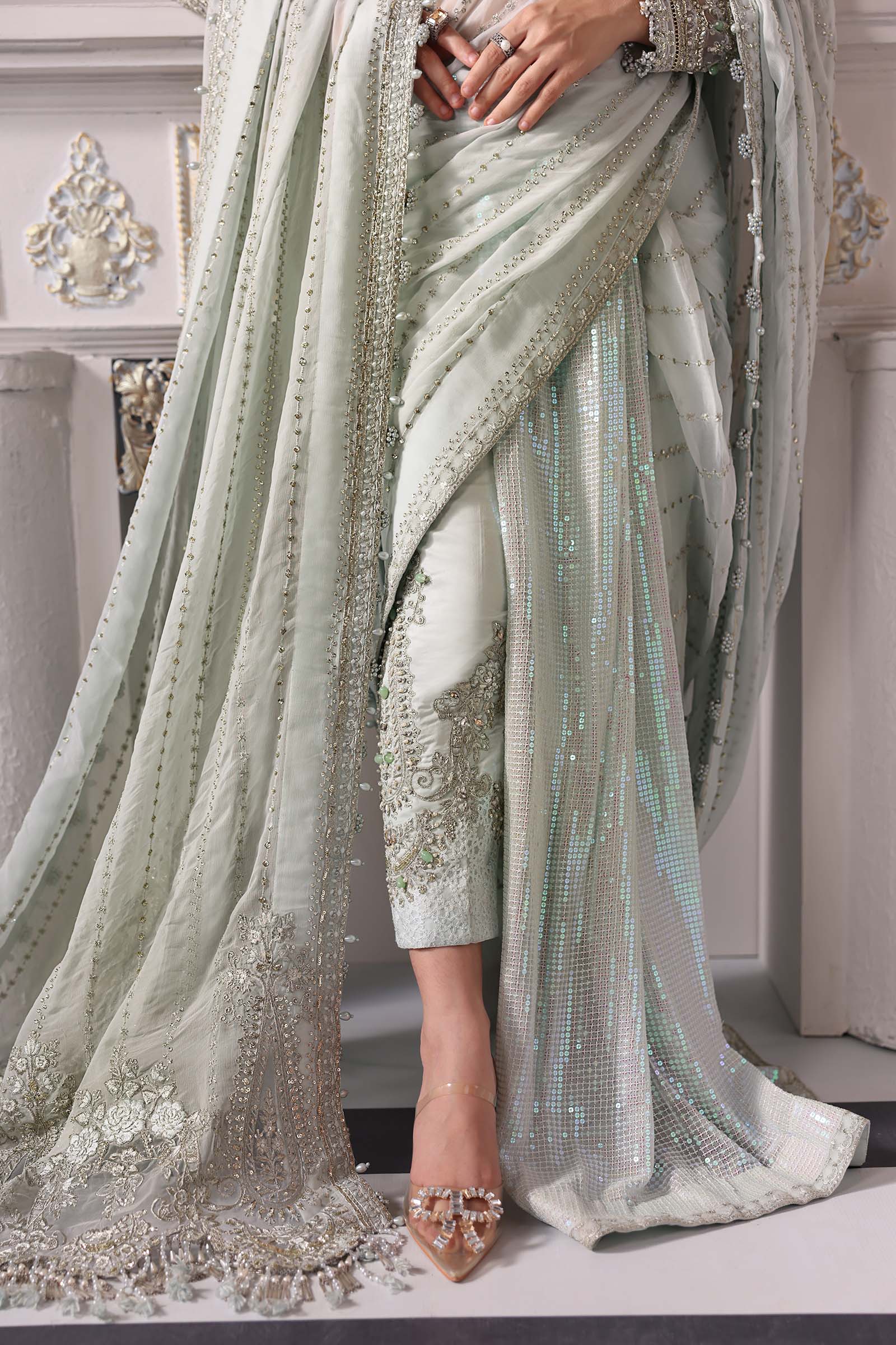 Maria B | Embroidered 2025 | BD-3005 - Rang-e-Khaas