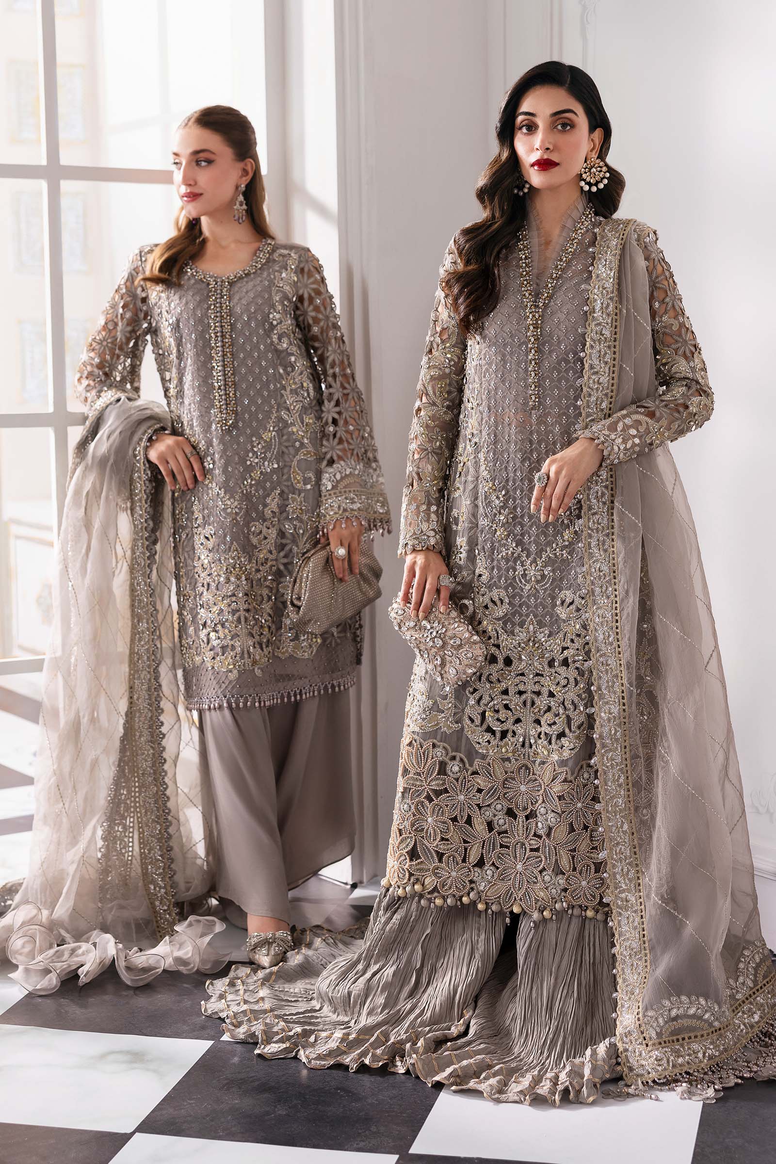 Maria B | Embroidered 2025 | BD-3006 - Rang-e-Khaas
