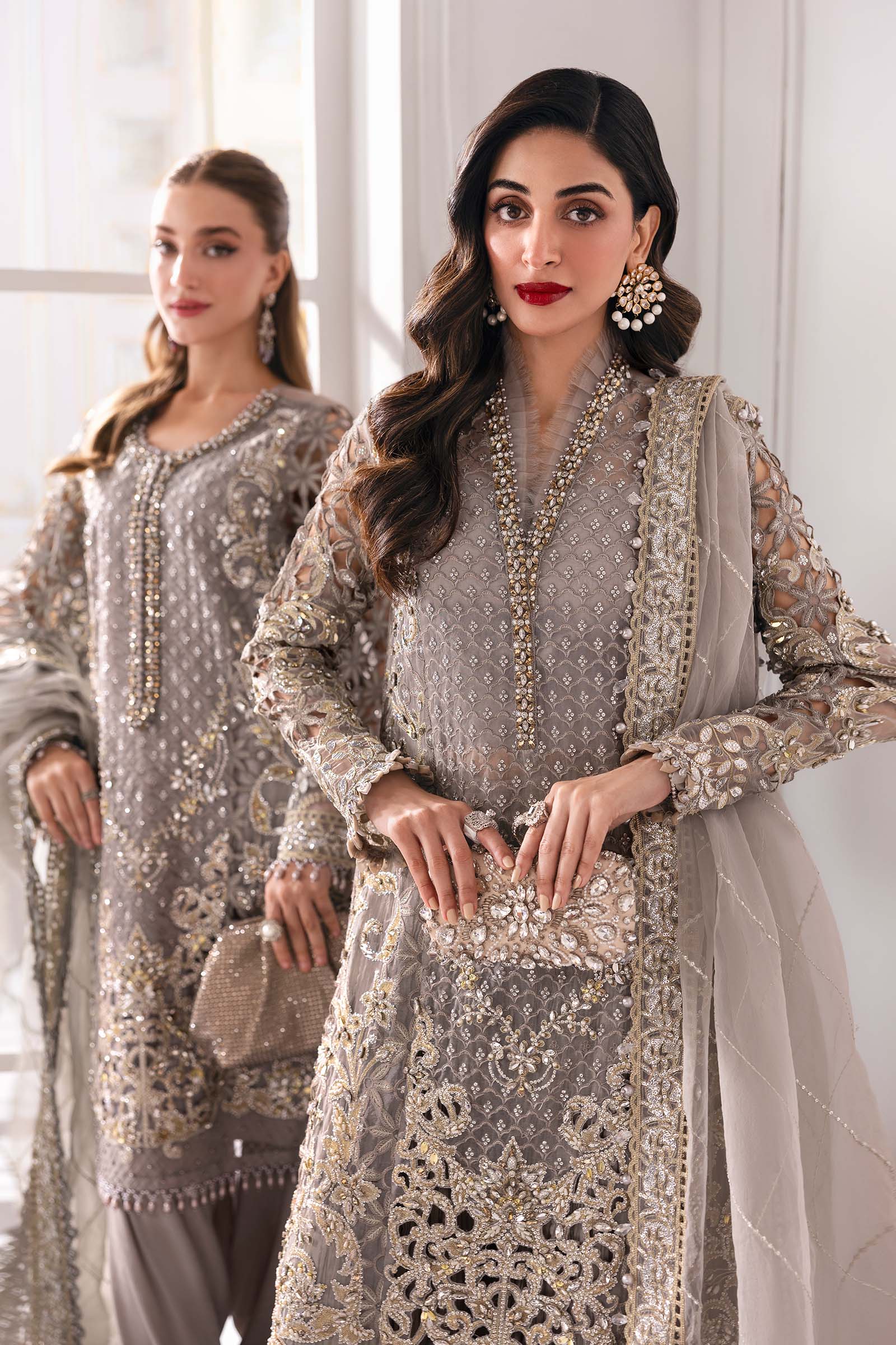 Maria B | Embroidered 2025 | BD-3006 - Rang-e-Khaas