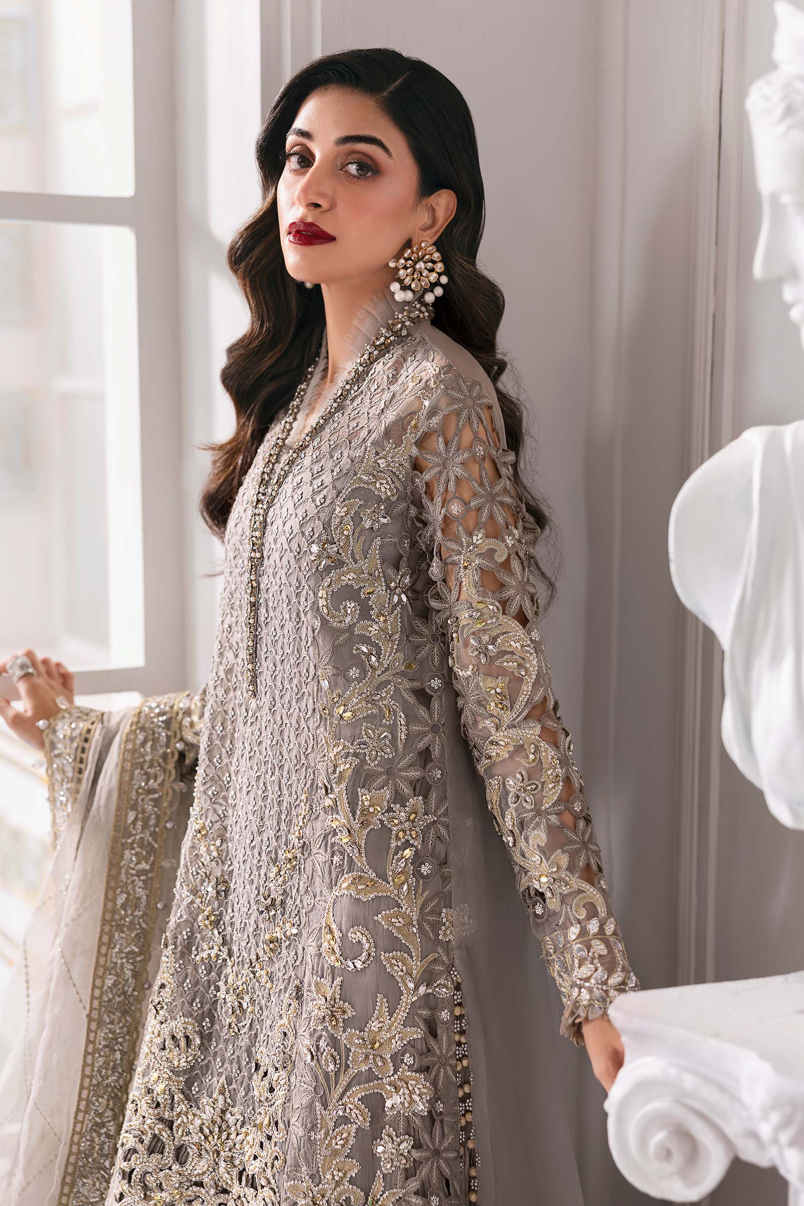 Maria B | Embroidered 2025 | BD-3006 - Rang-e-Khaas