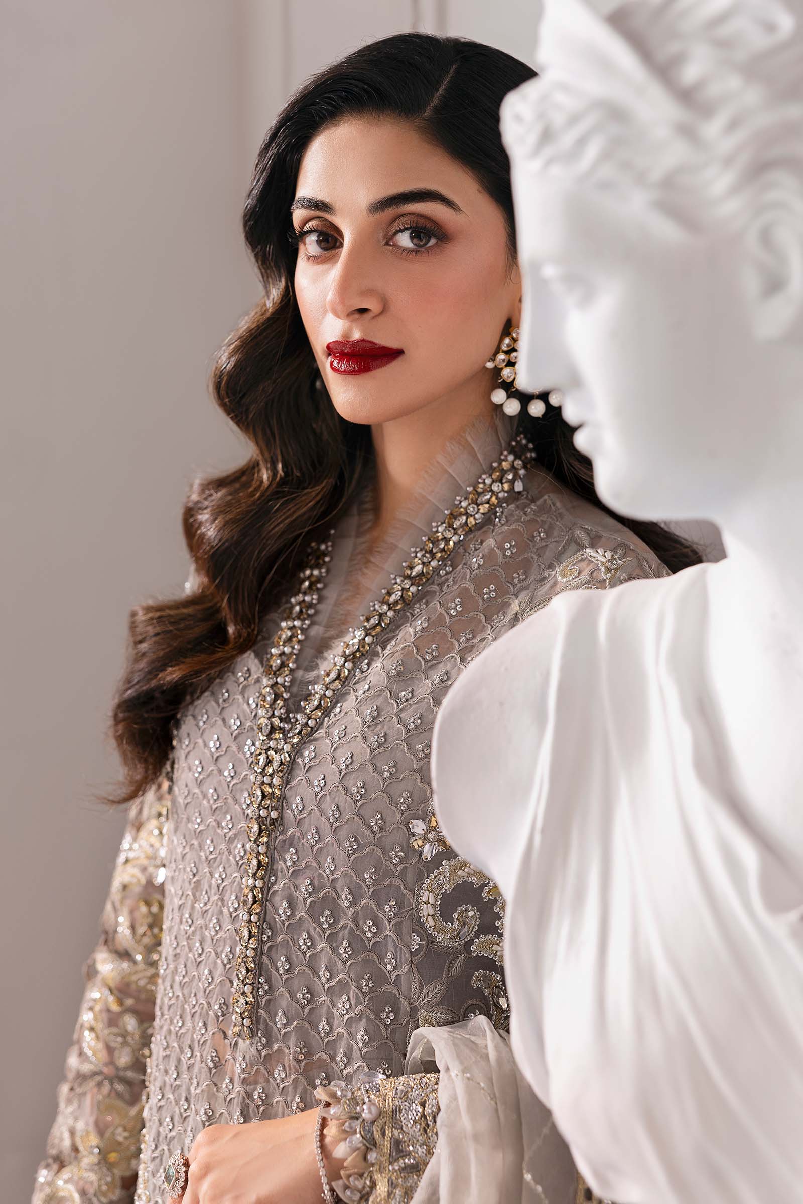 Maria B | Embroidered 2025 | BD-3006 - Rang-e-Khaas