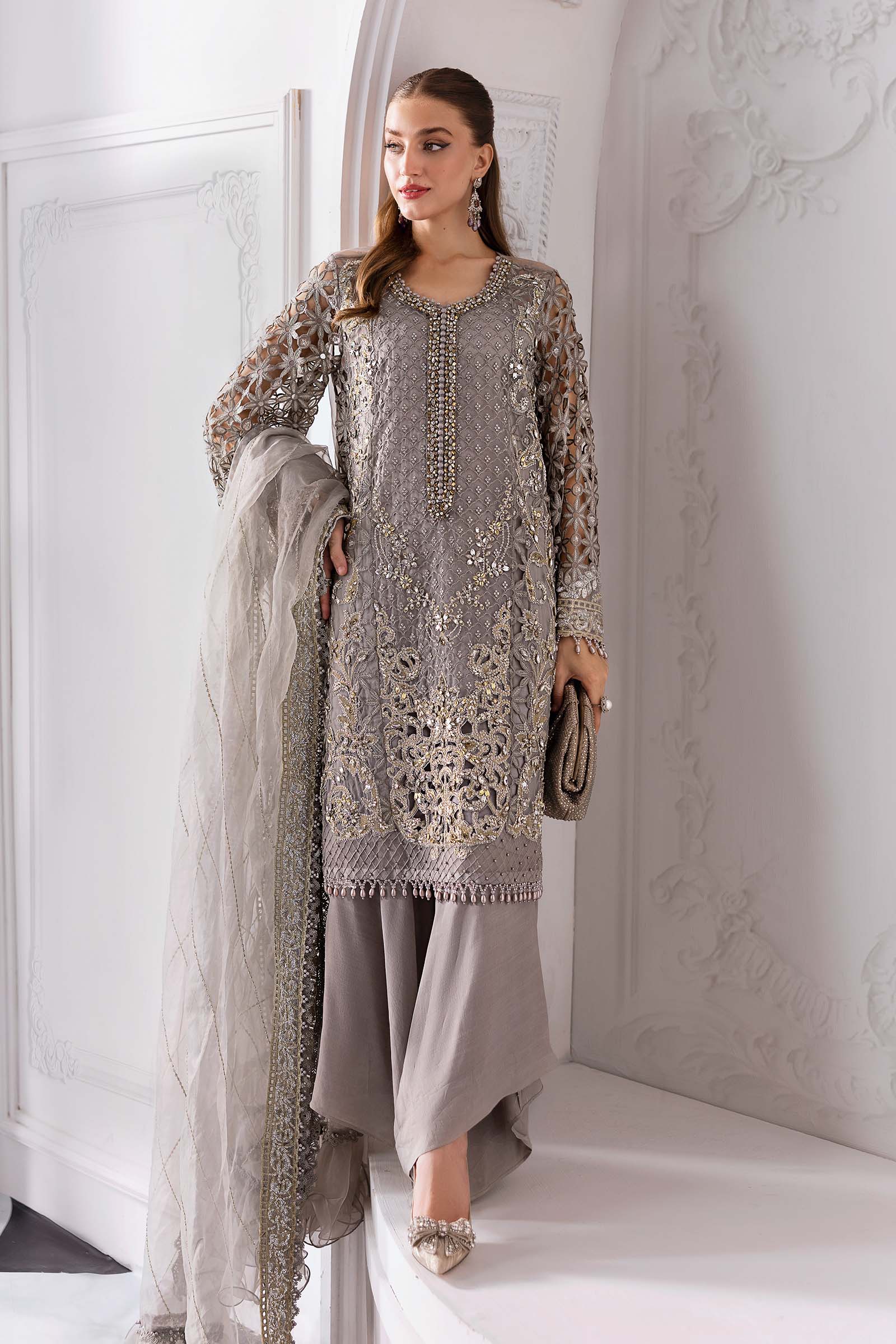 Maria B | Embroidered 2025 | BD-3006 - Rang-e-Khaas