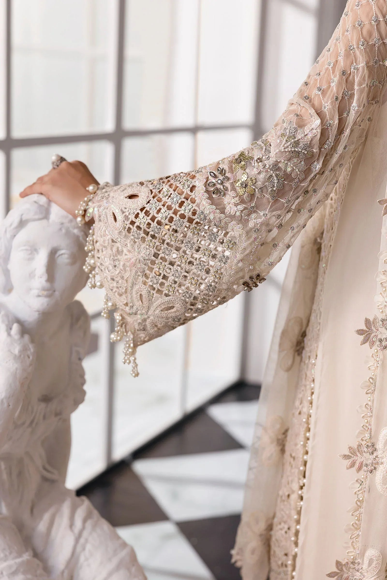 Maria B | Embroidered 2025 | BD-3007 - Rang-e-Khaas