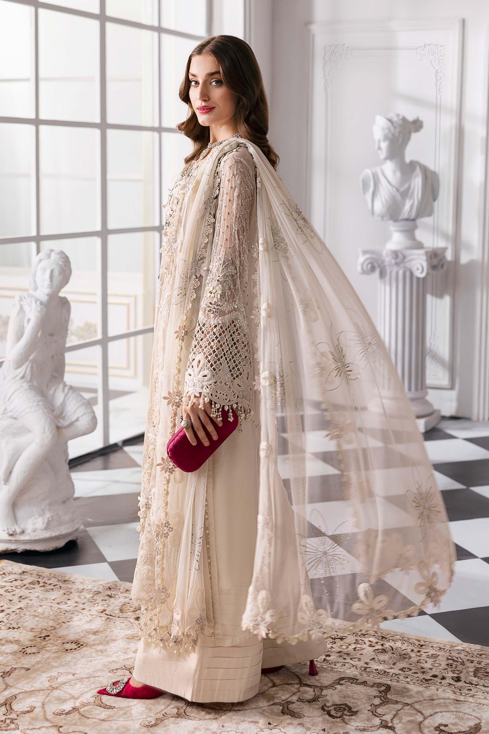 Maria B | Embroidered 2025 | BD-3007 - Rang-e-Khaas