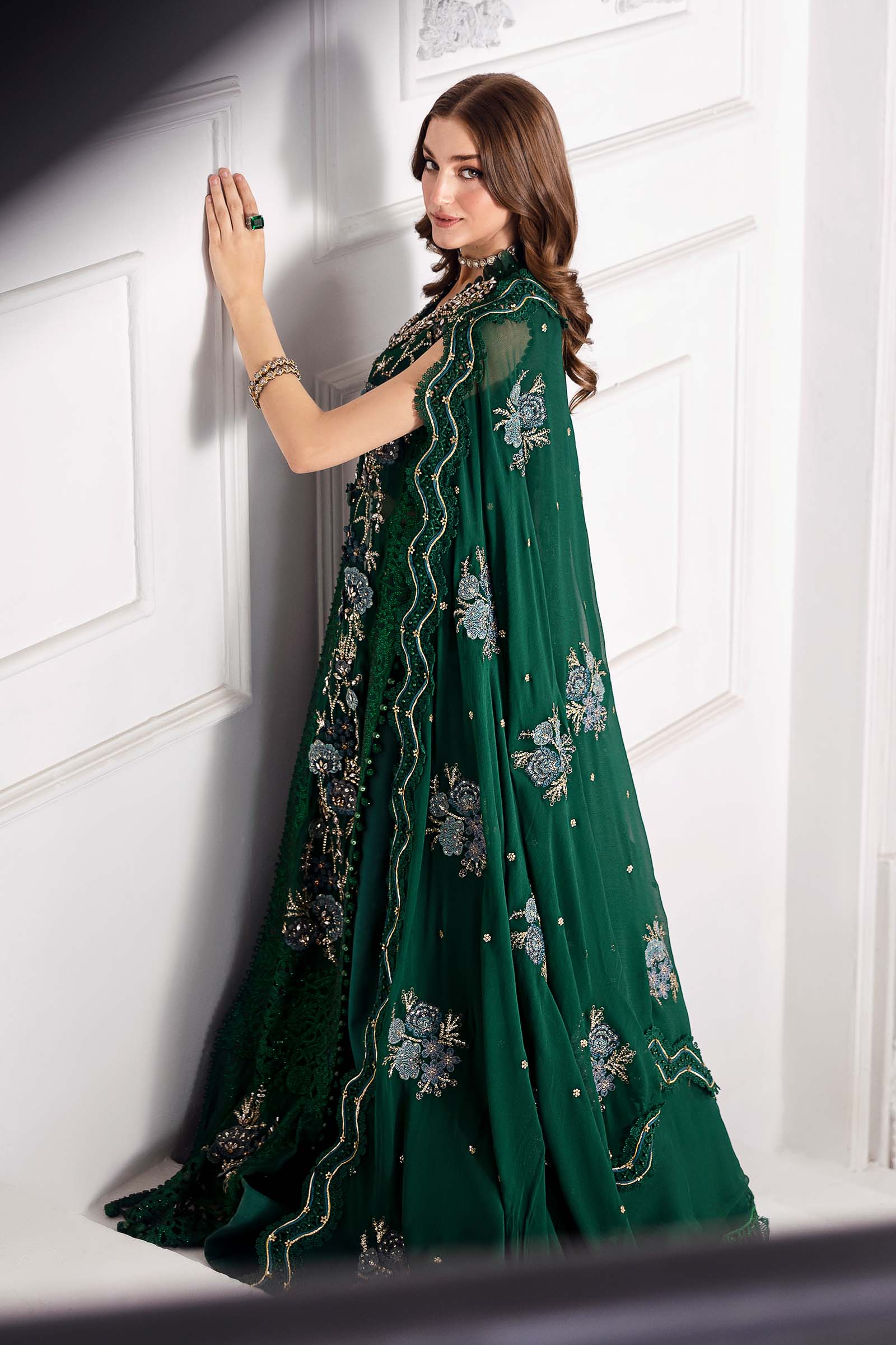 Maria B | Embroidered 2025 | BD-3008 - Rang-e-Khaas
