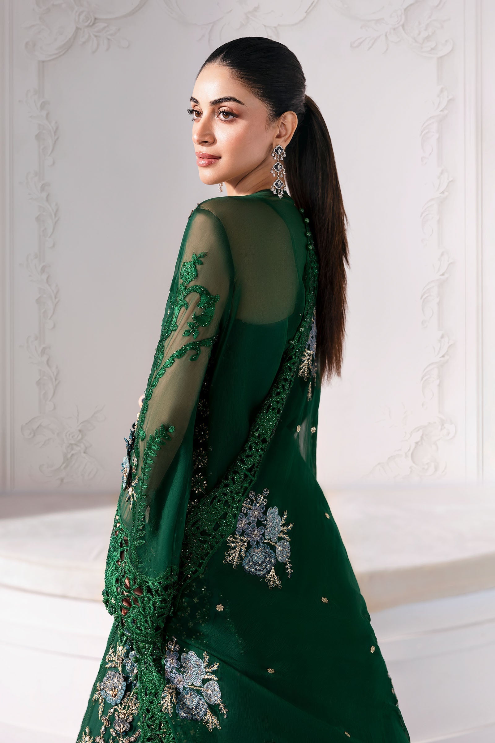 Maria B | Embroidered 2025 | BD-3008 - Rang-e-Khaas