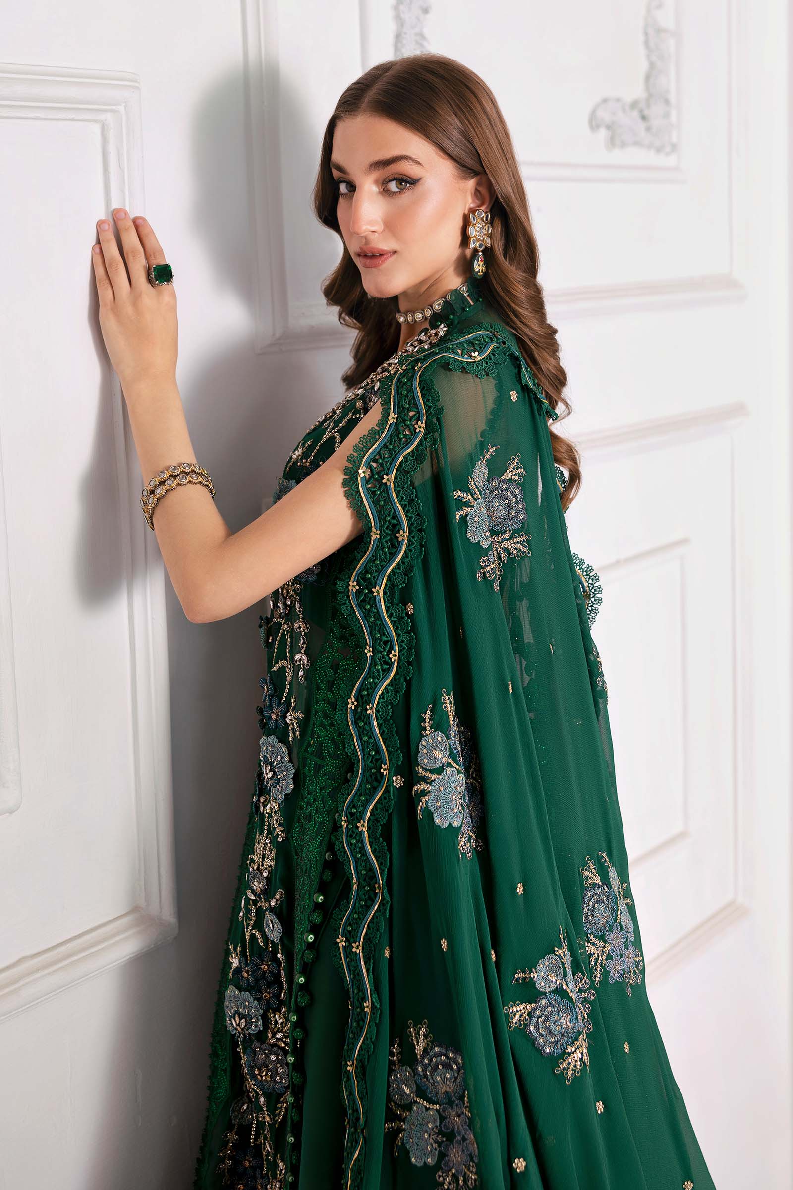 Maria B | Embroidered 2025 | BD-3008 - Rang-e-Khaas