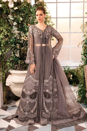 Maria B | Embroidered Formals 24 | Organza Suit | BD-2902 - Rang-e-Khaas
