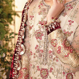Maria B | Embroidered Formals 24 | Organza Suit | BD-2905 - Rang-e-Khaas