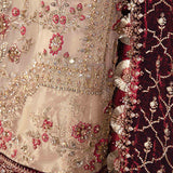 Maria B | Embroidered Formals 24 | Organza Suit | BD-2905 - Rang-e-Khaas