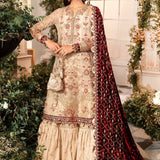 Maria B | Embroidered Formals 24 | Organza Suit | BD-2905 - Rang-e-Khaas