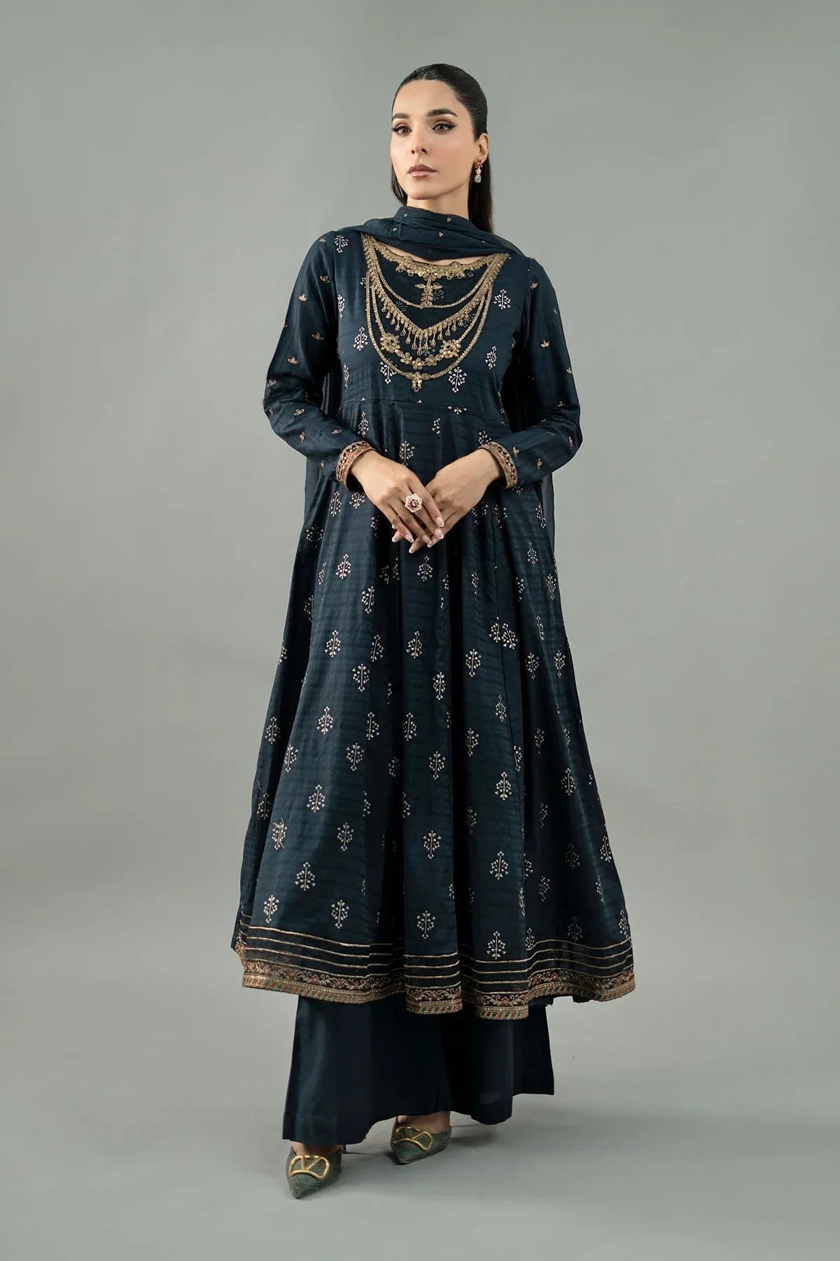 Maria B | Formal Wears | DW-EF21-04R1 - Rang-e-Khaas